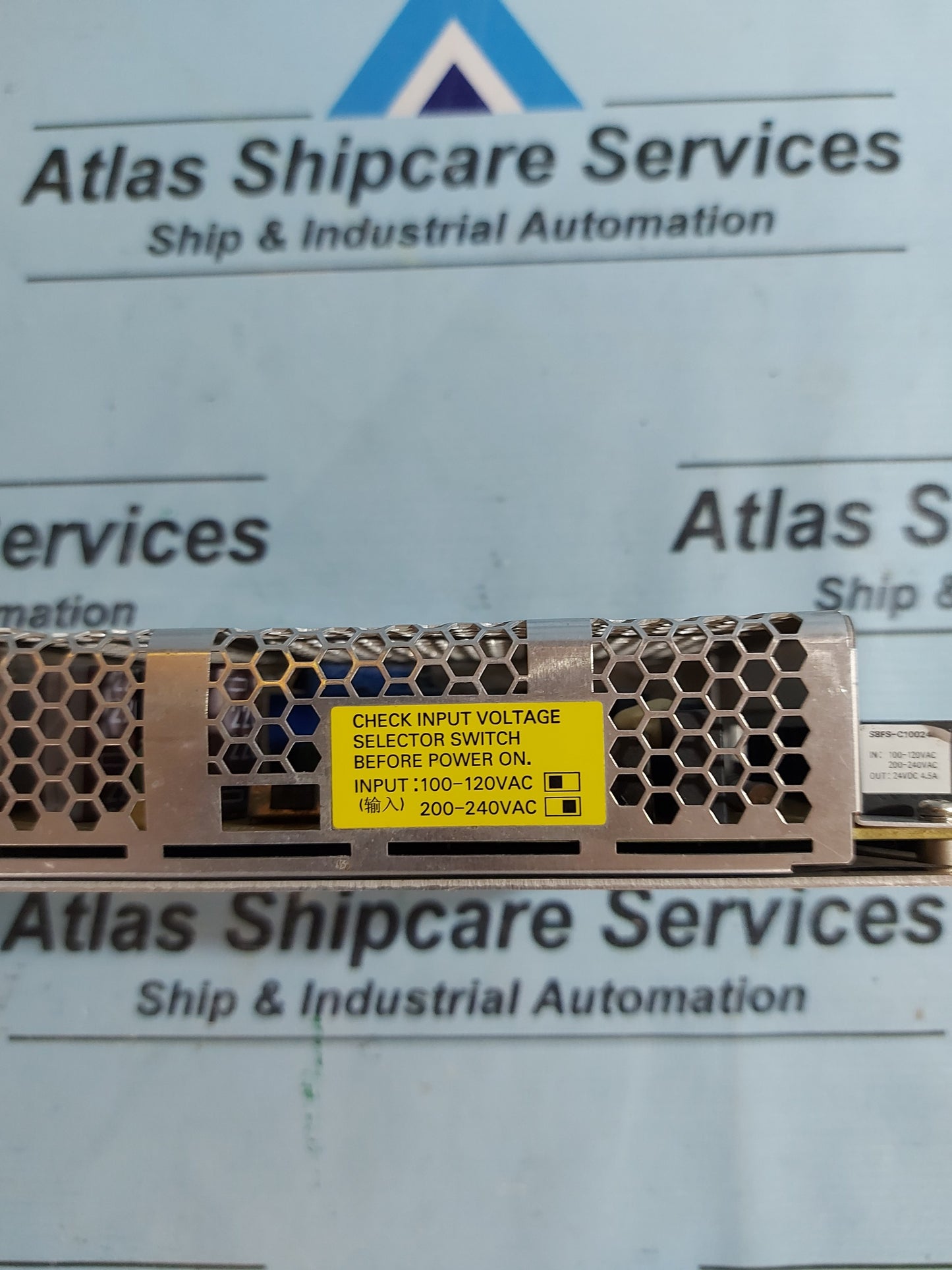 OMRON S8FS-C10024 POWER SUPPLY 24VDC 4.5A AG59