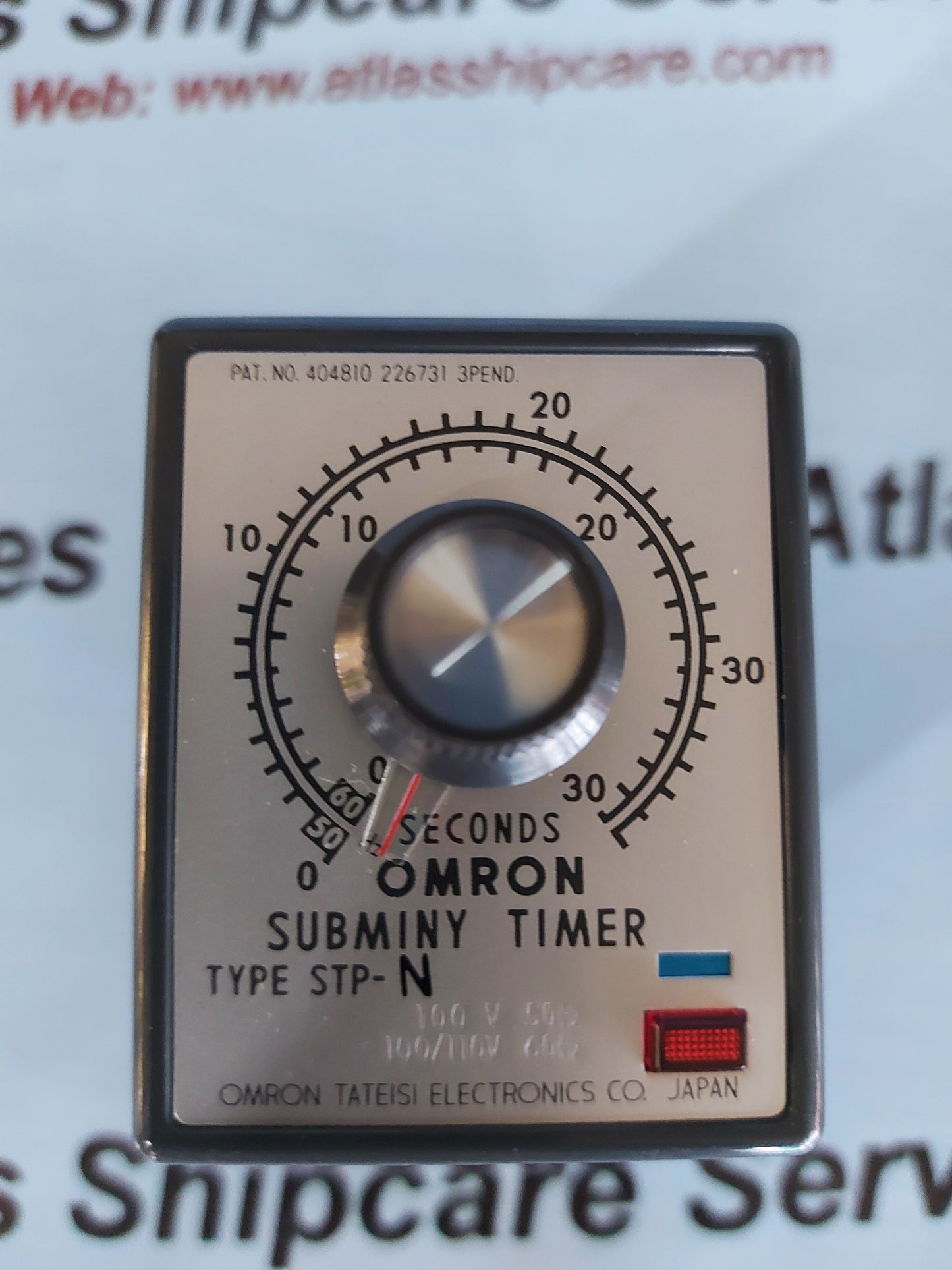 OMRON STP-N SUBMINY TIMER 100/110V 60HZ