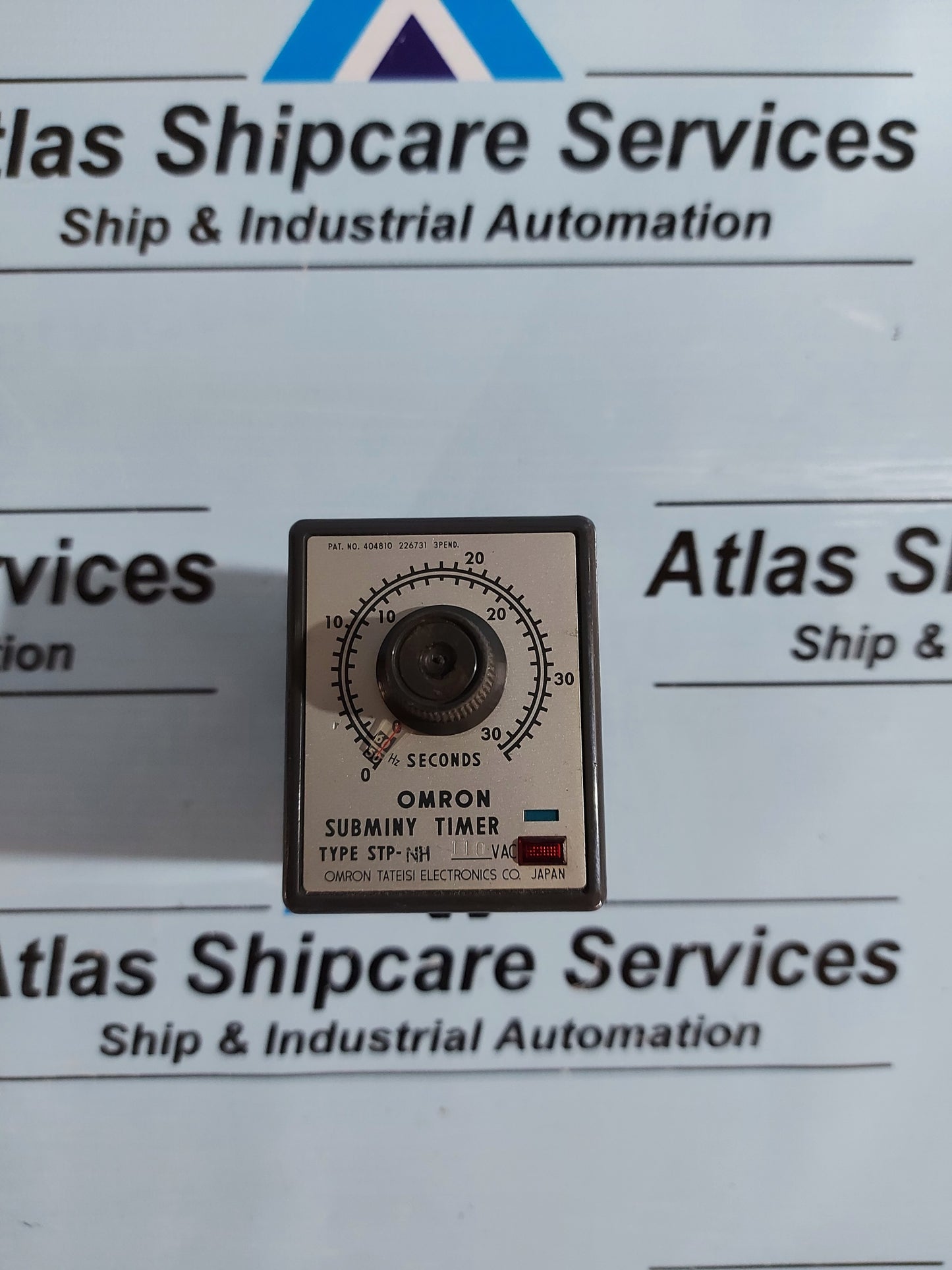 OMRON STP-NH SUBMINY TIMER 110VAC 0~30Sec
