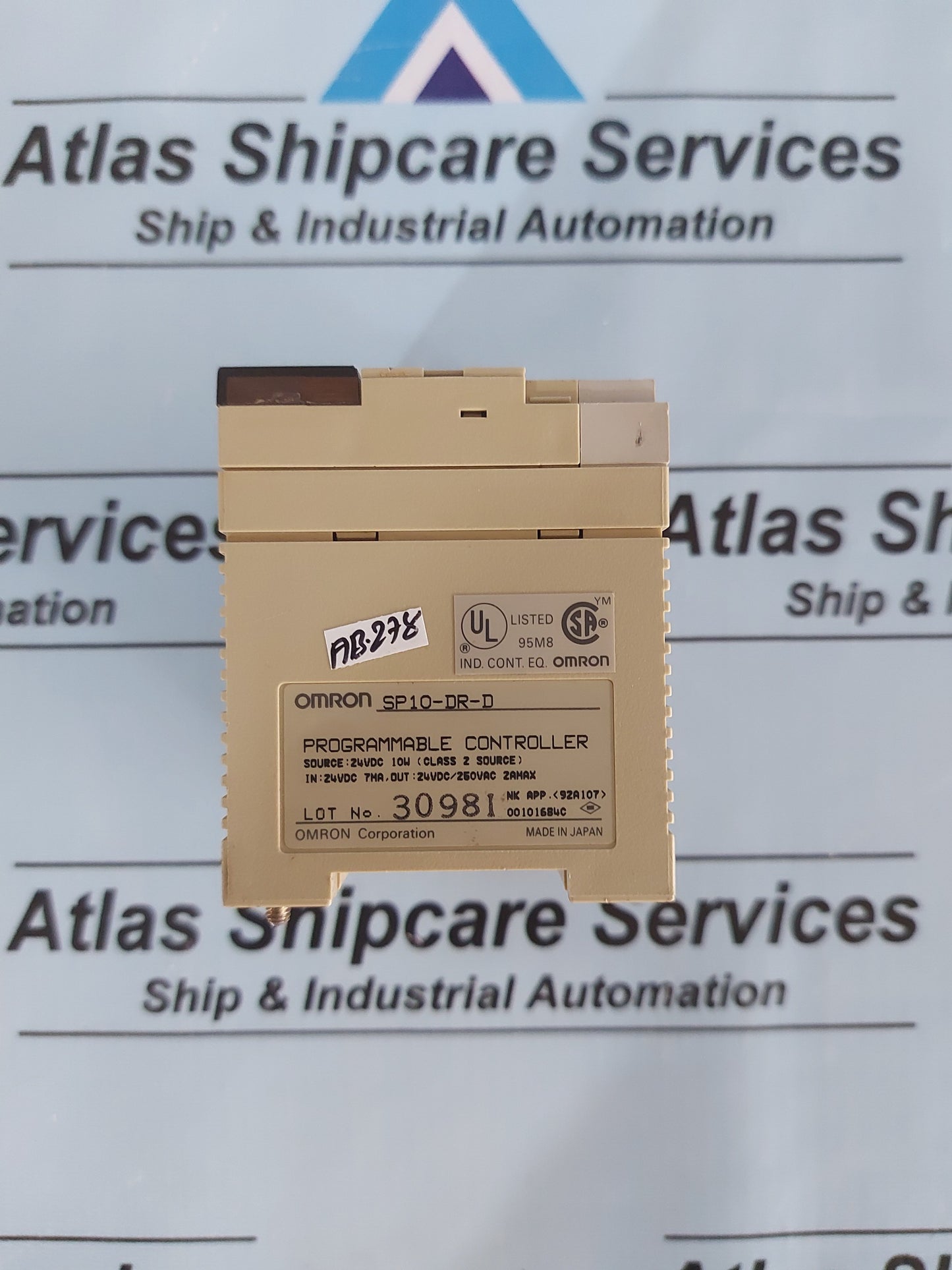 OMRON SYSMAC MINI SP10-DR-D PROGRAMMABLE CONTROLLER