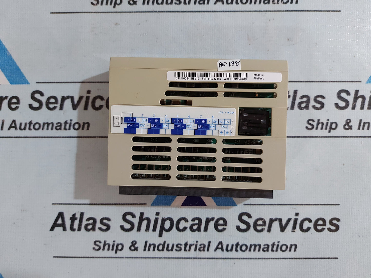 OVATION 1C31116G04 ANALOG INPUT MODULE