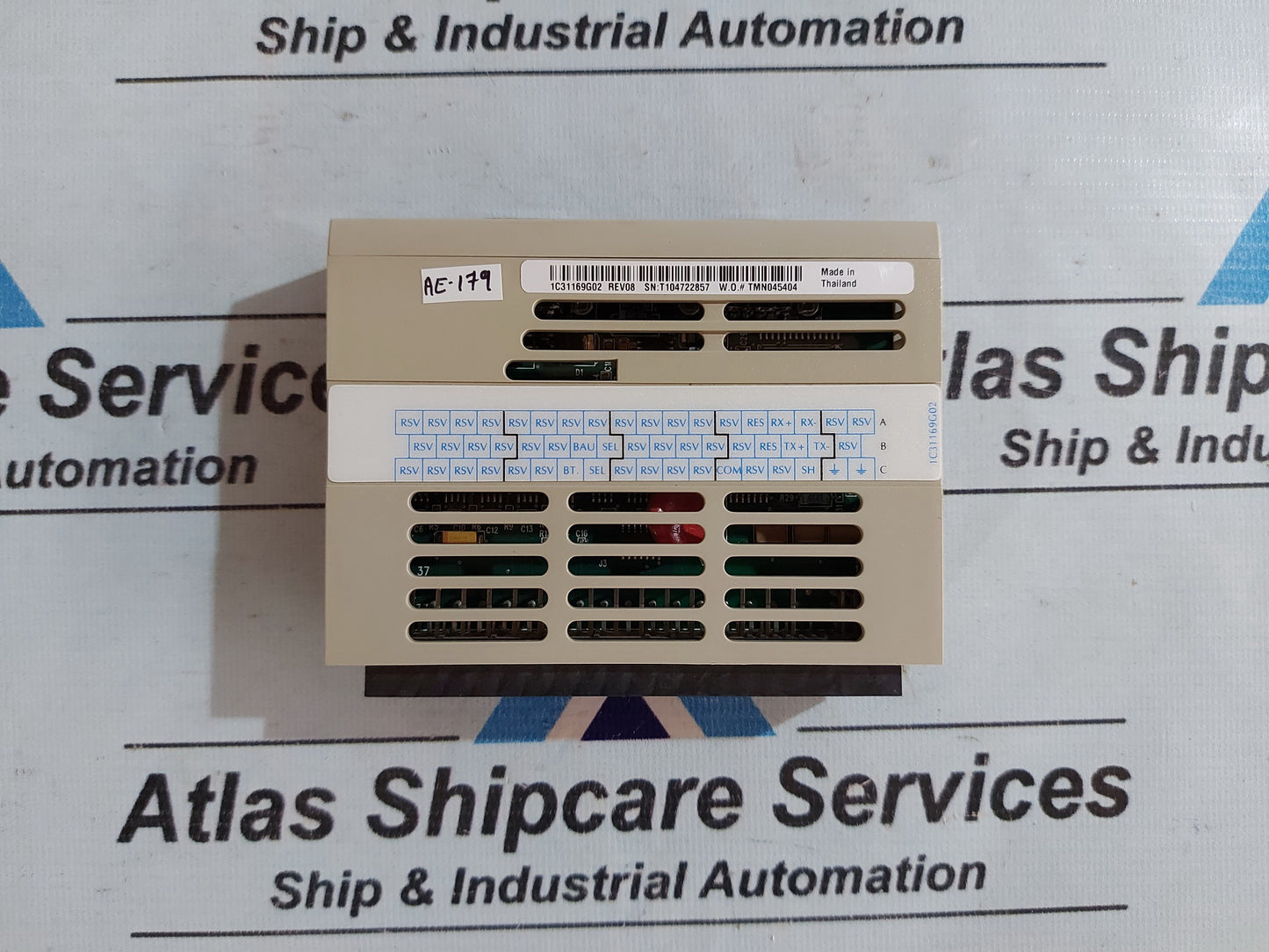 OVATION 1C31169G02 REV.08 SERIAL LINK CONTROLLER