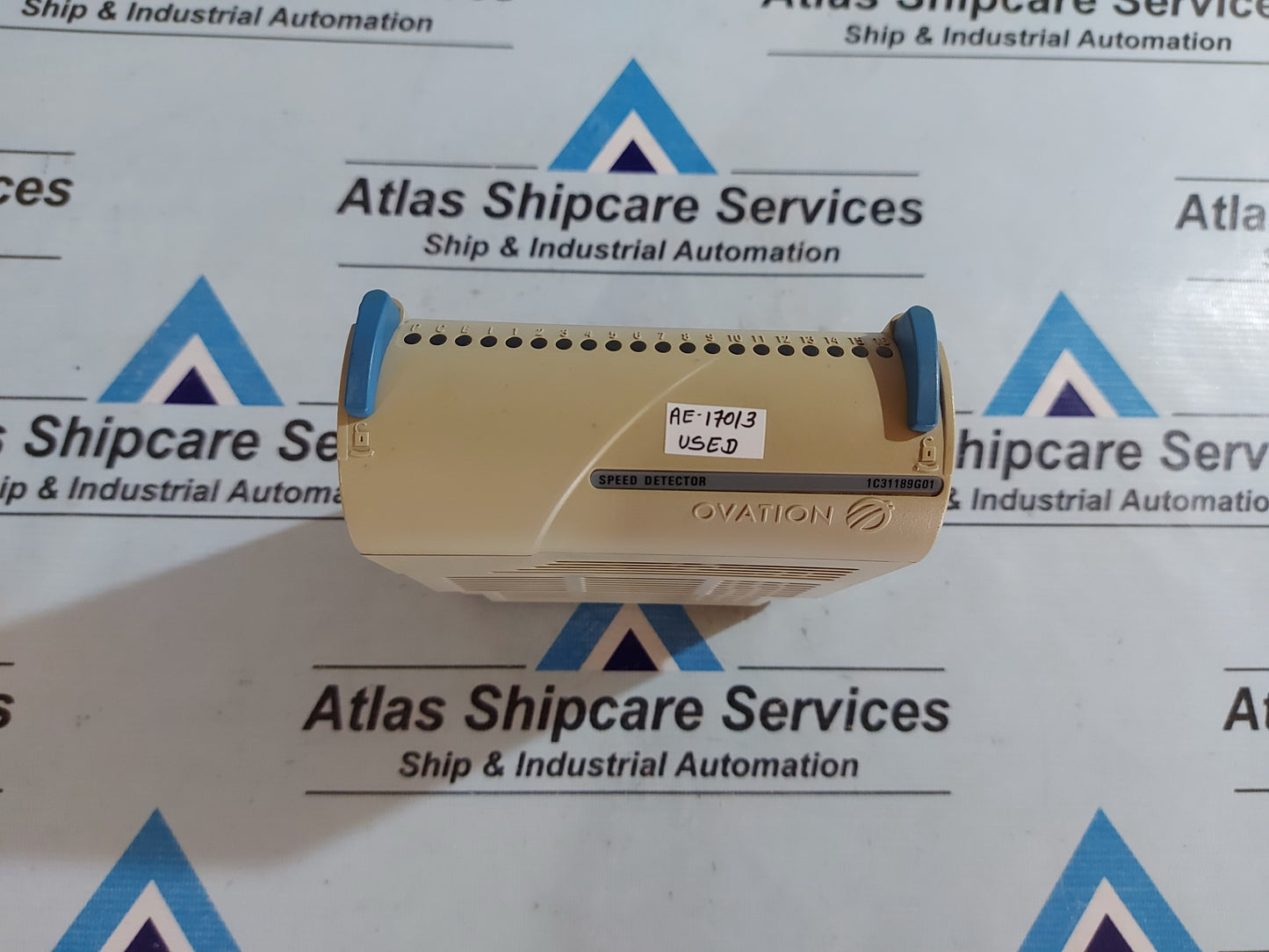 OVATION 1C31189G01 SPEED DETECTOR MODULE