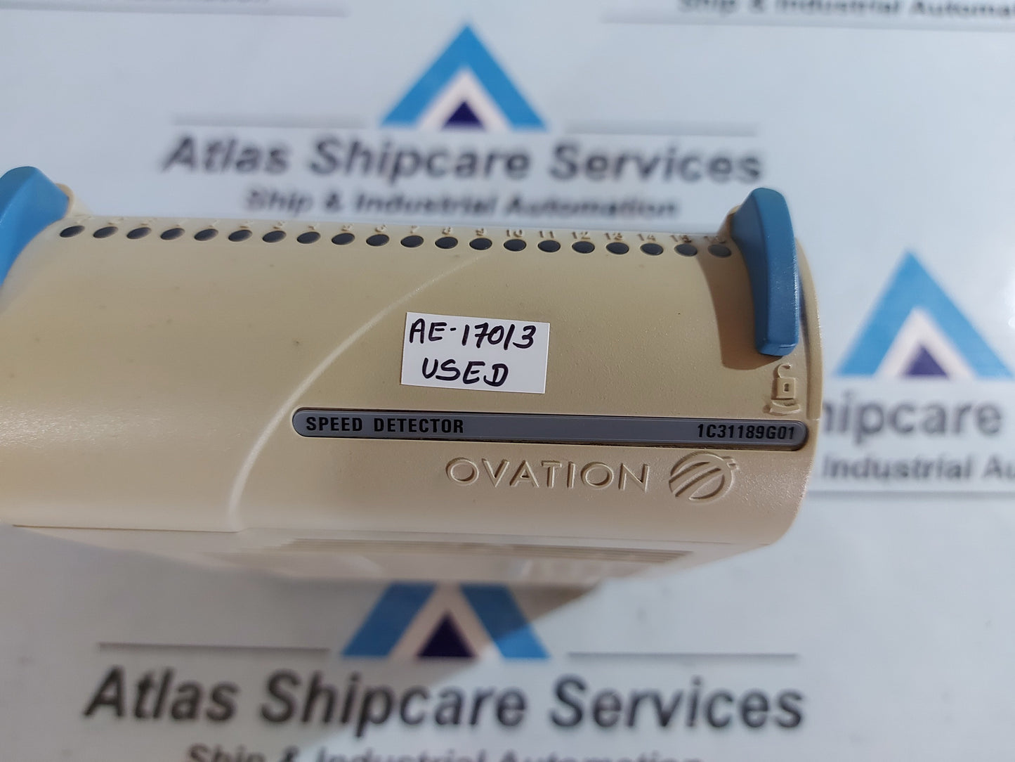 OVATION 1C31189G01 SPEED DETECTOR MODULE