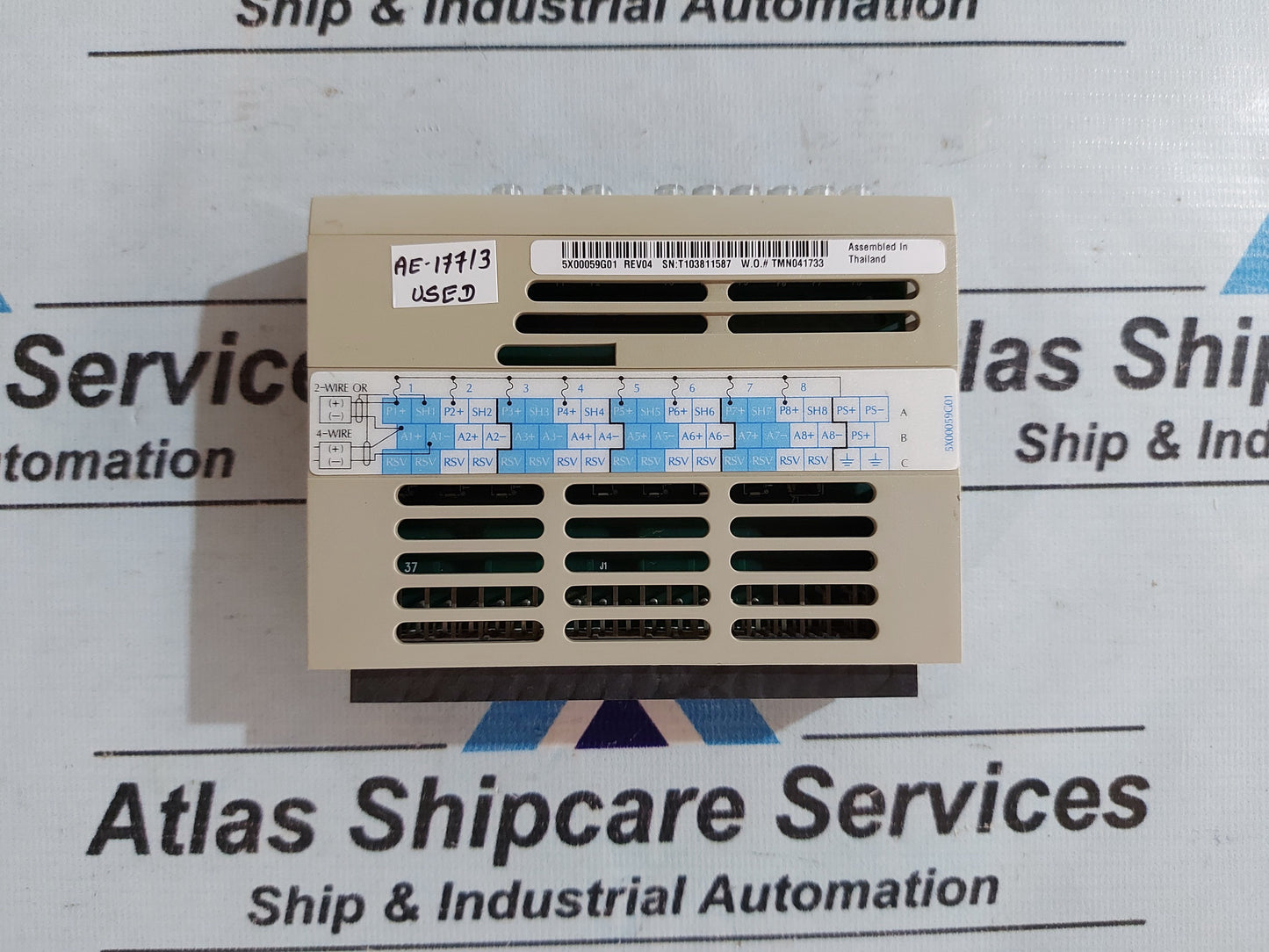 OVATION 5X00059G01 HART ANALOG INPUT MODULE