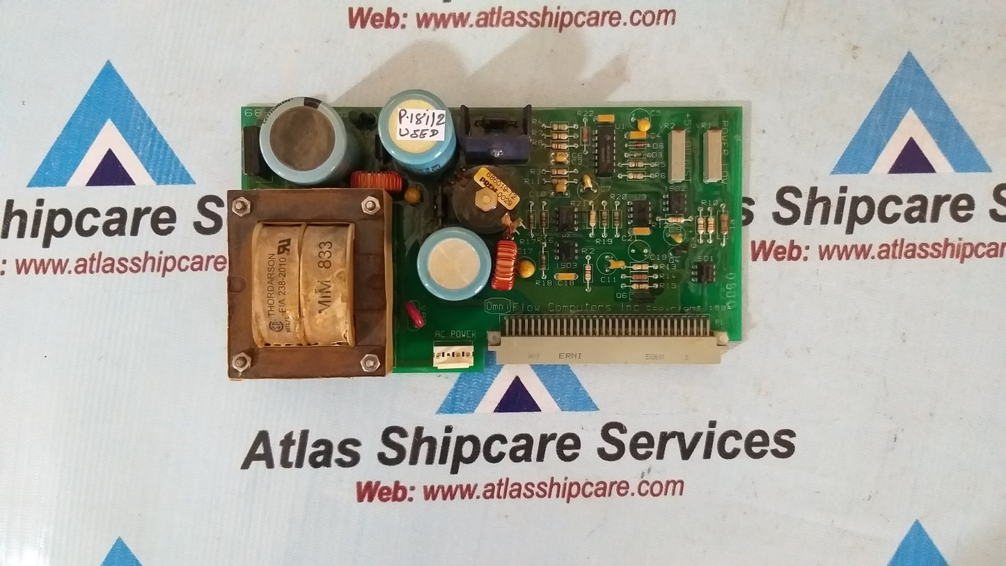 Omni Flow 68-6118 Power Supply Card