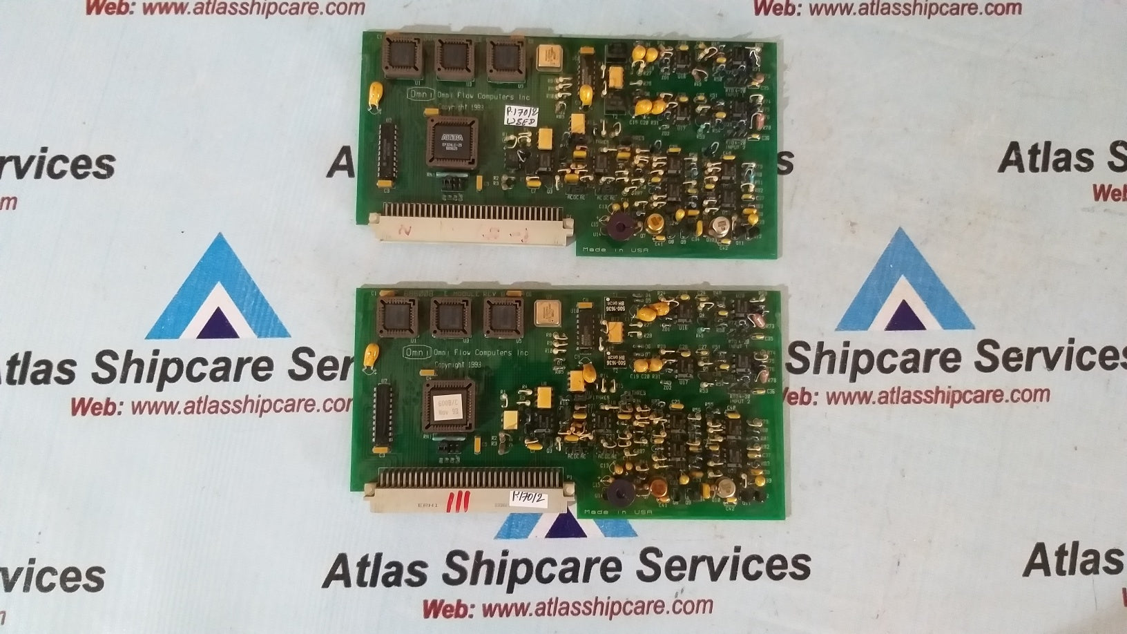 Omni Flow Computer 686008 E Module Rev.B Pcb Card