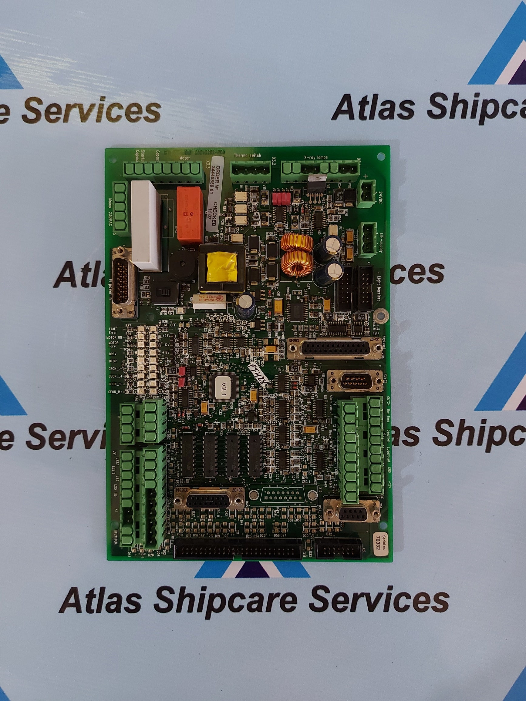 P13 Card Rack P13 Z5542292-P04 PCB CARD – Atlas Shipcare Services