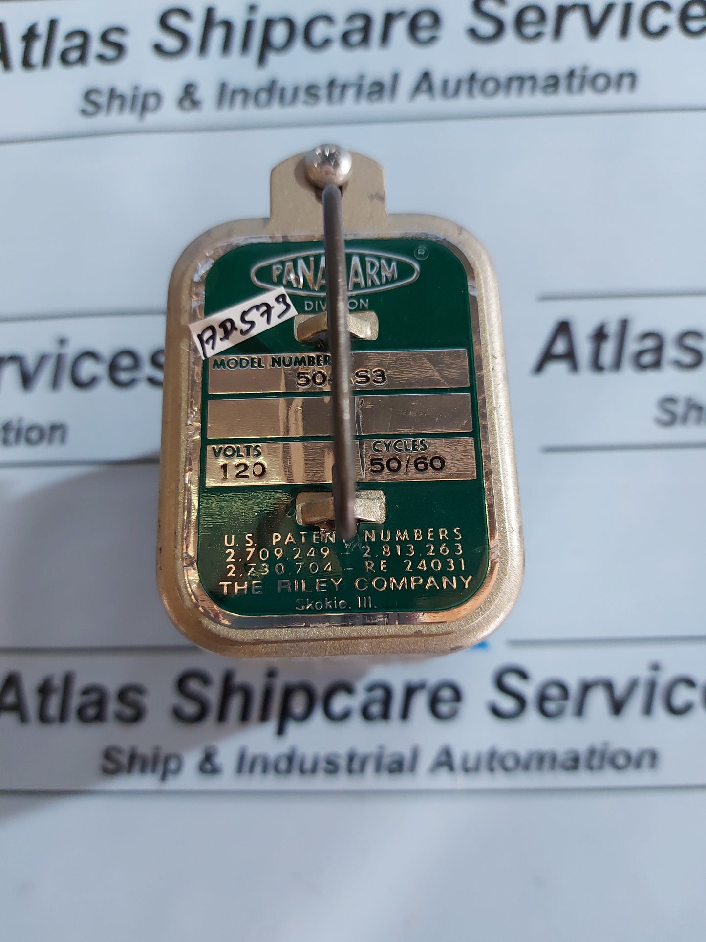 PANALARM 50-AS3 120/60 ALARM RELAY