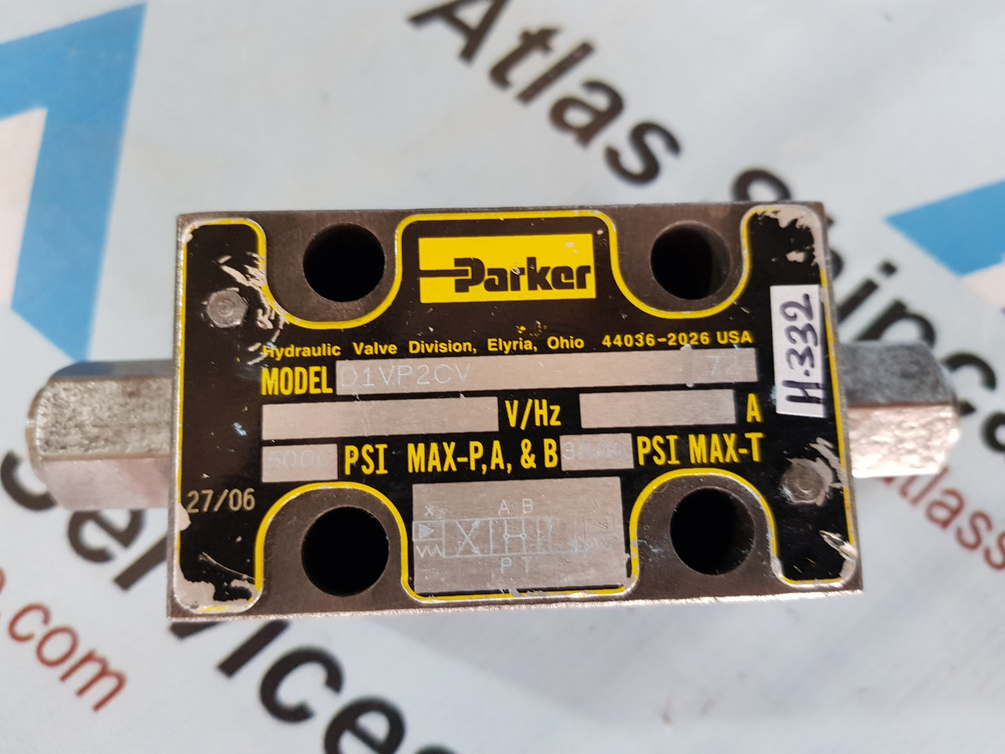PARKER D1VP2CV HYDRAULIC VALVE H332