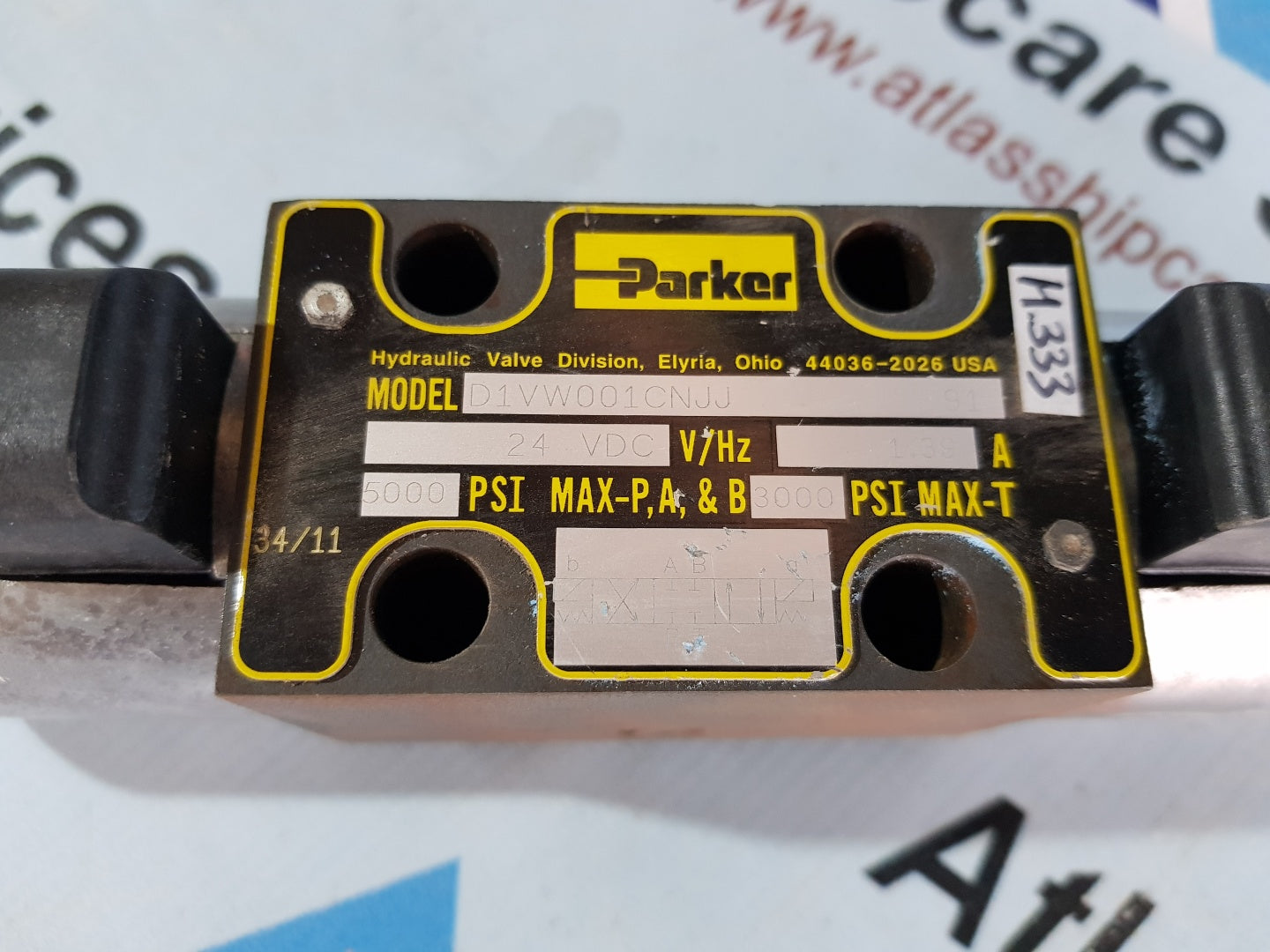 PARKER D1VW001CNJJ HYDRAULIC VALVE H333