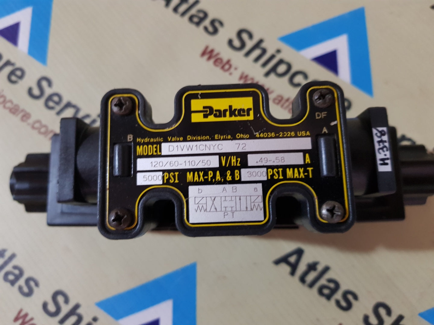 PARKER D1VW1CNYC 72 HYDRAULIC VLAVE H378