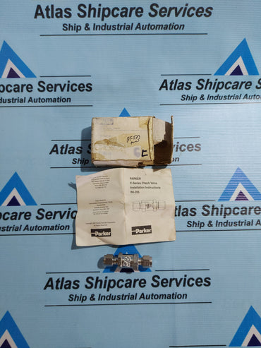 PARKER M6A-C4L-10-T-SS CHECK VALVE