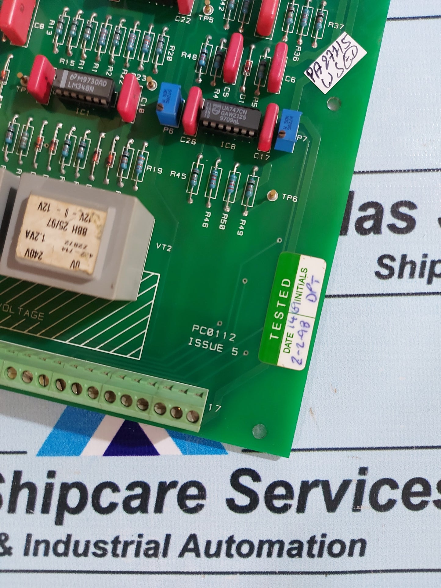 PC0112 ISSUE 5 PCB CARD