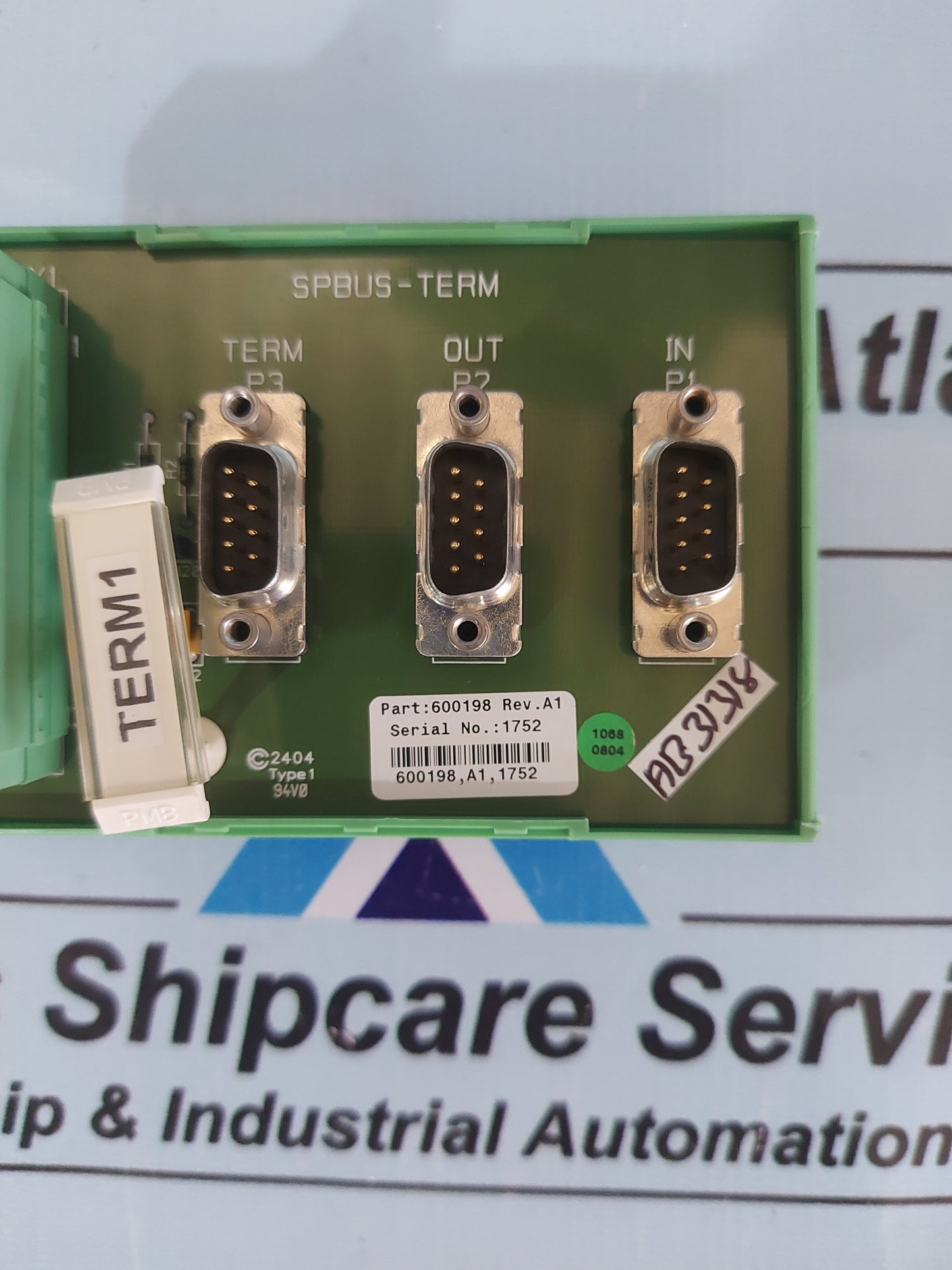 PHOENIX CONTACT 600198 A1 1752 SPBUS-TERM