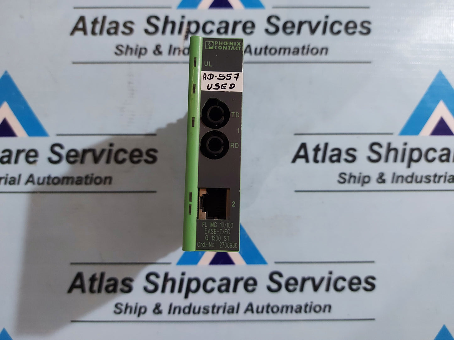 PHOENIX CONTACT FL MC 10/100 BASE-T/FO G1300ST-2708986 FO CONVERTER