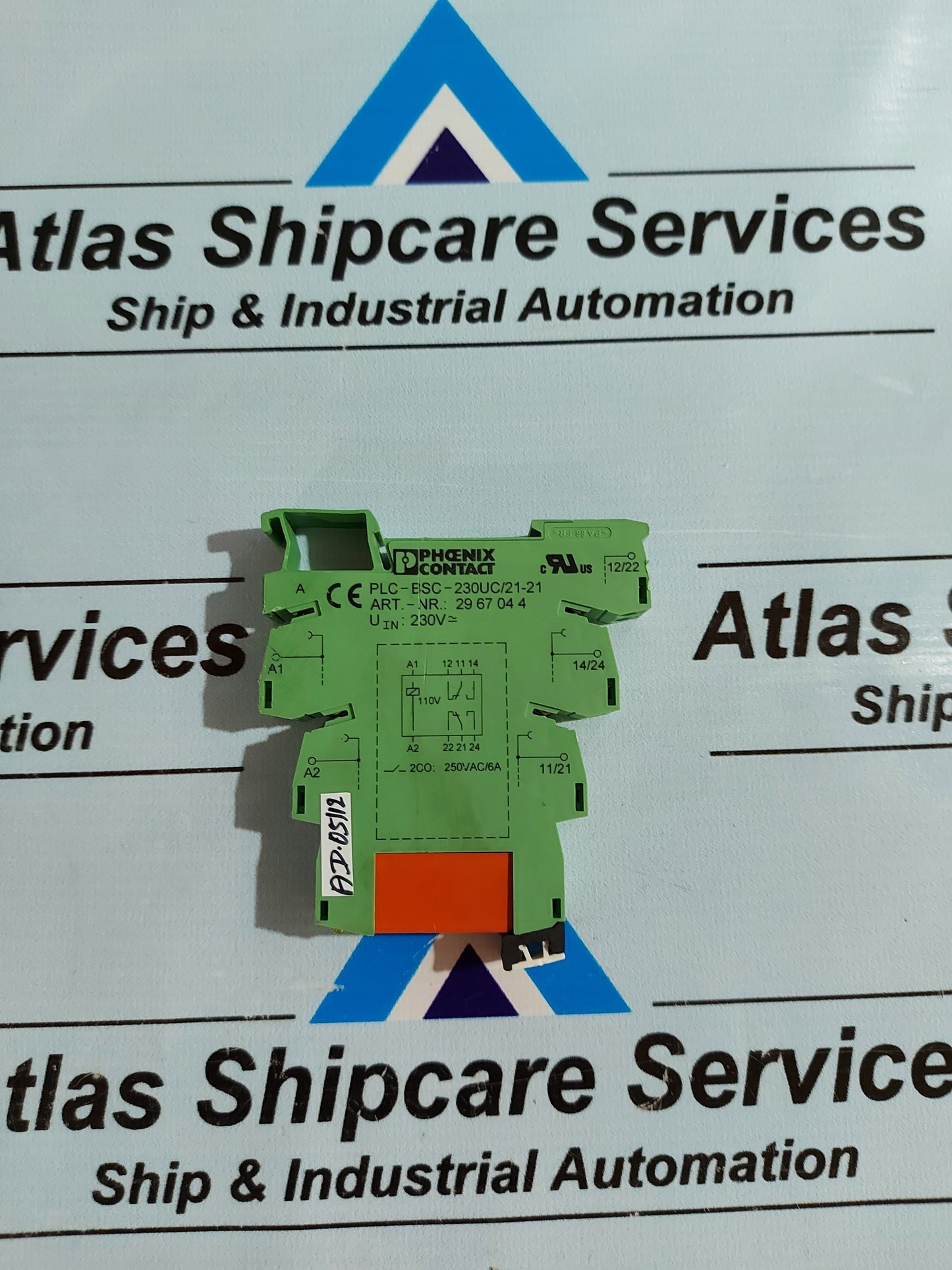 PHOENIX CONTACT PLC-BSC-230UC/21-21 - 2967044 RELAY BASE