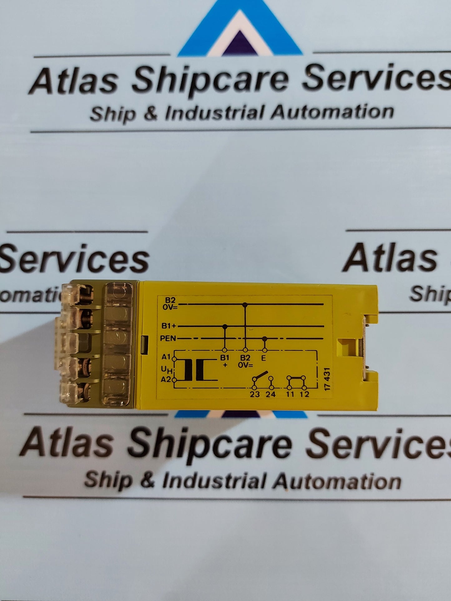 PILZ P1EG/1/UN:24VGS/1A/1R SAFETY RELAY