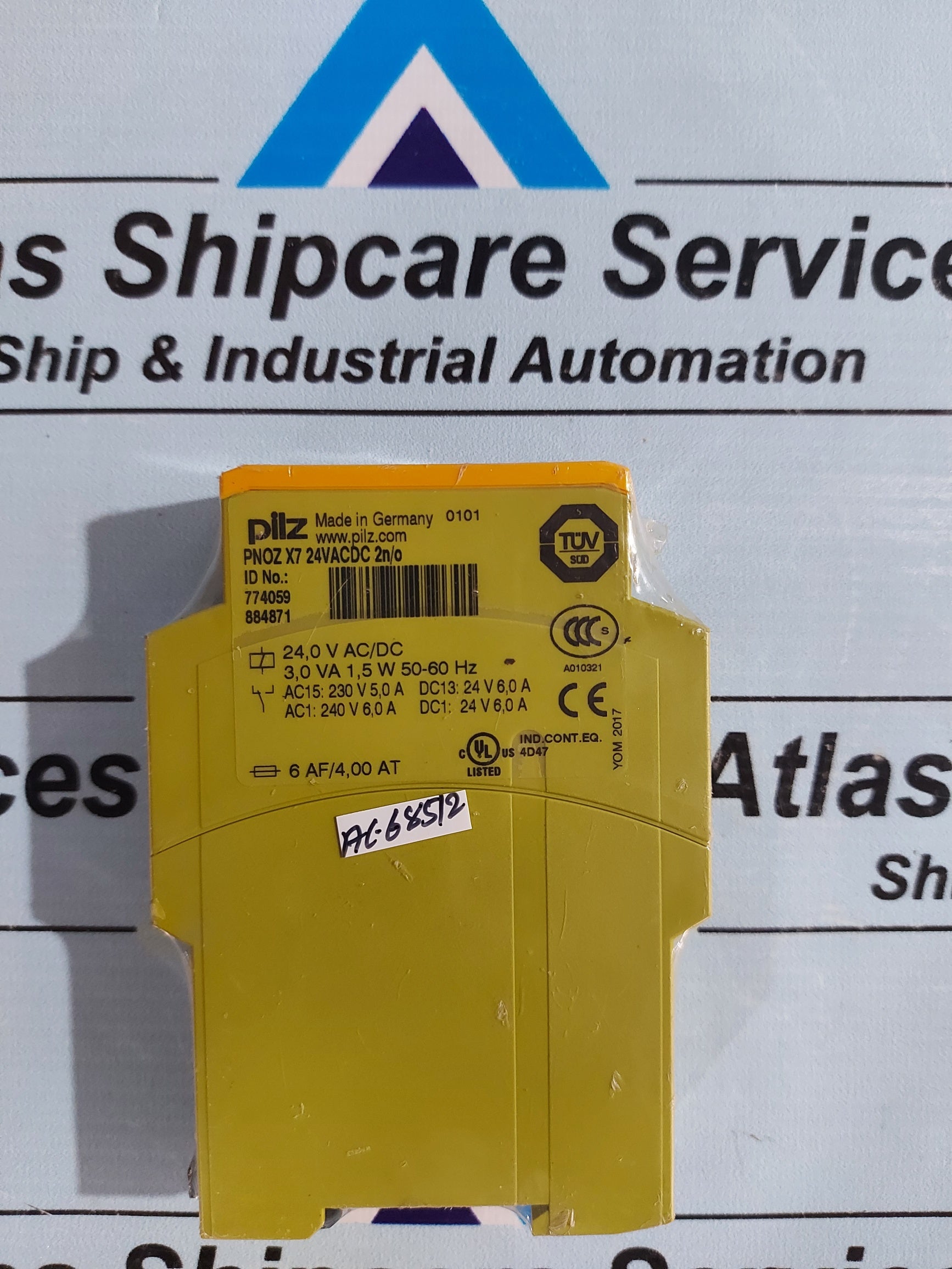 Pilz 774059 PNOZ X7 Safety Relay – 24V AC/DC, 2 Normally Open Contacts