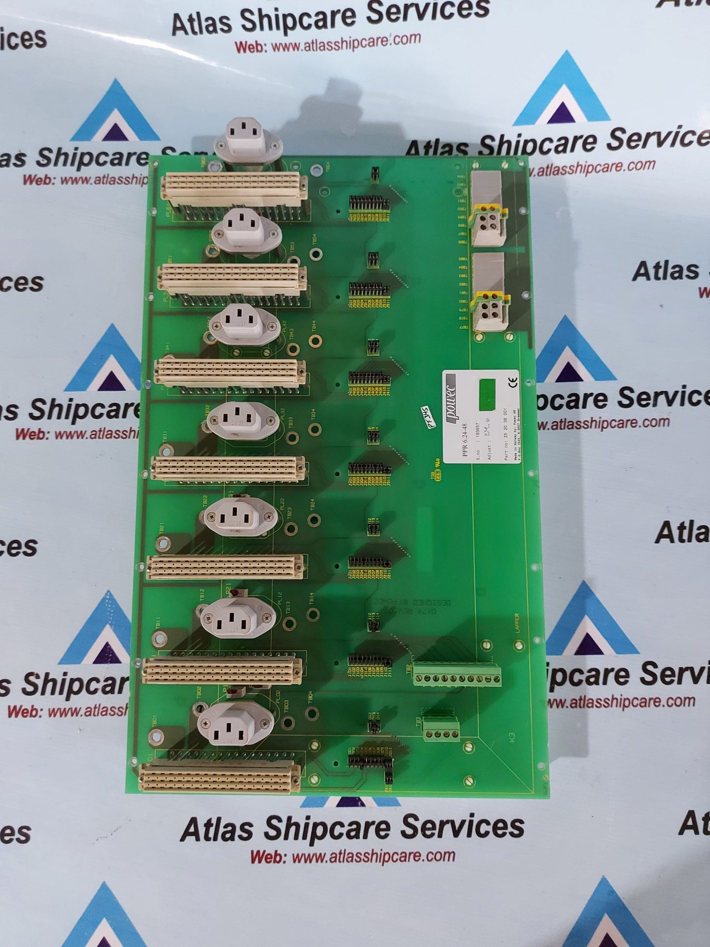 POWEC PPR 6.24-48 POWER SUPPLY BOARD ZR 20 38 001