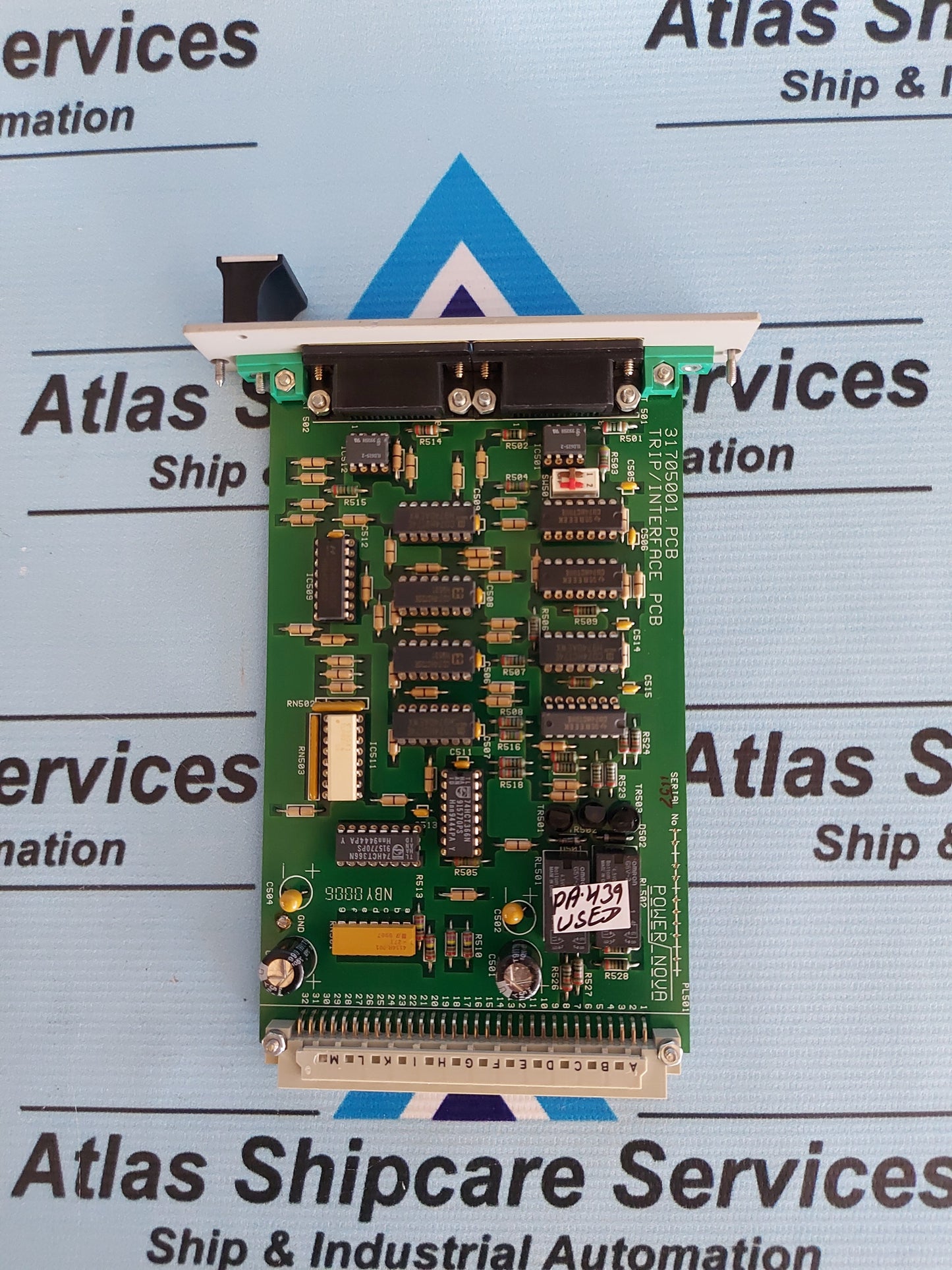 POWER NOVA 31705001 PCB TRIP/INTERFACE PCB CARD