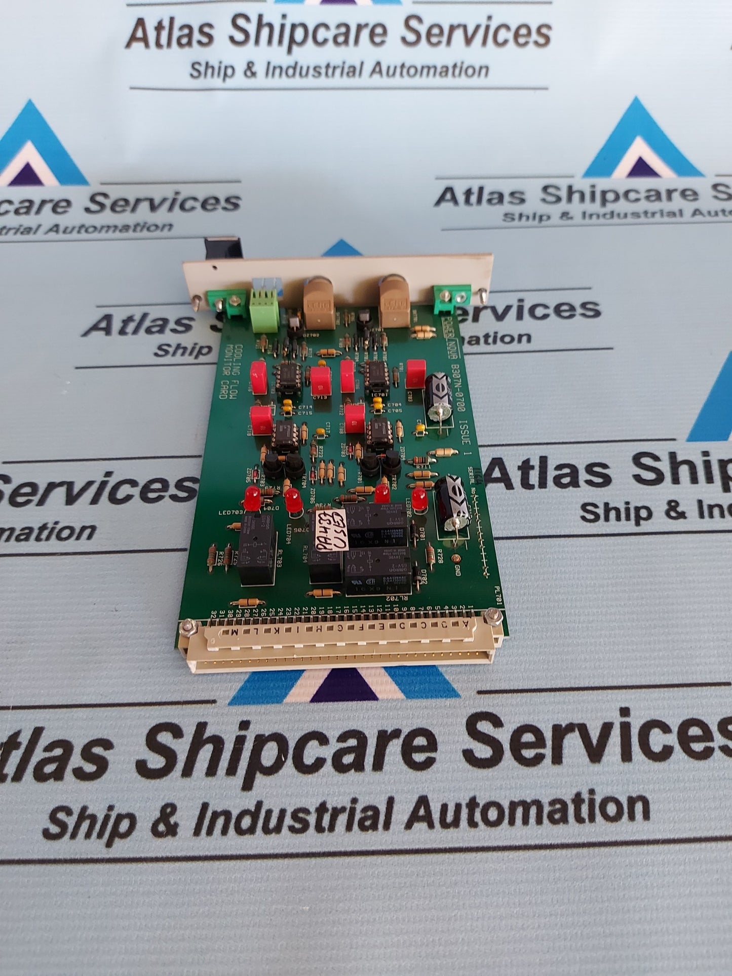 POWER NOVA B307N-0700 ISSUE 1 COOLING FLOW MONITOR CARD