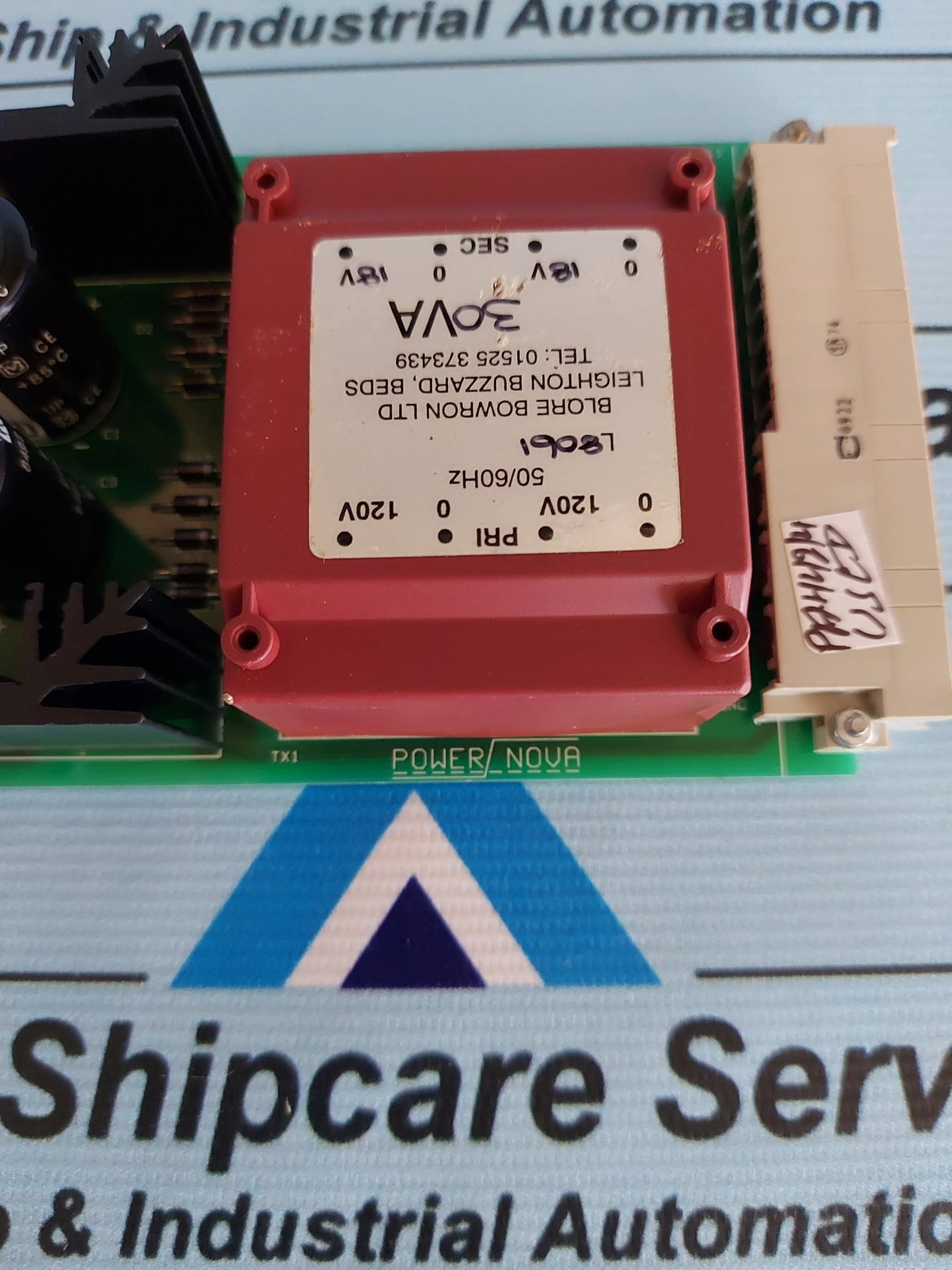 POWER NOVA D103Y-0200 ISSUE 2 EUROCARD POWER SUPPLY