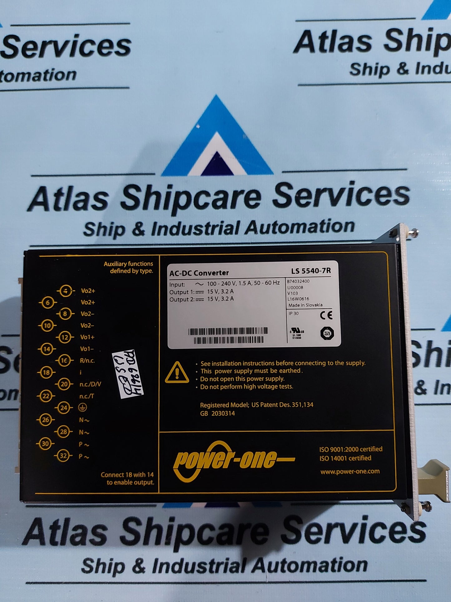 POWER-ONE LS 5540-7R AC-DC CONVERTER
