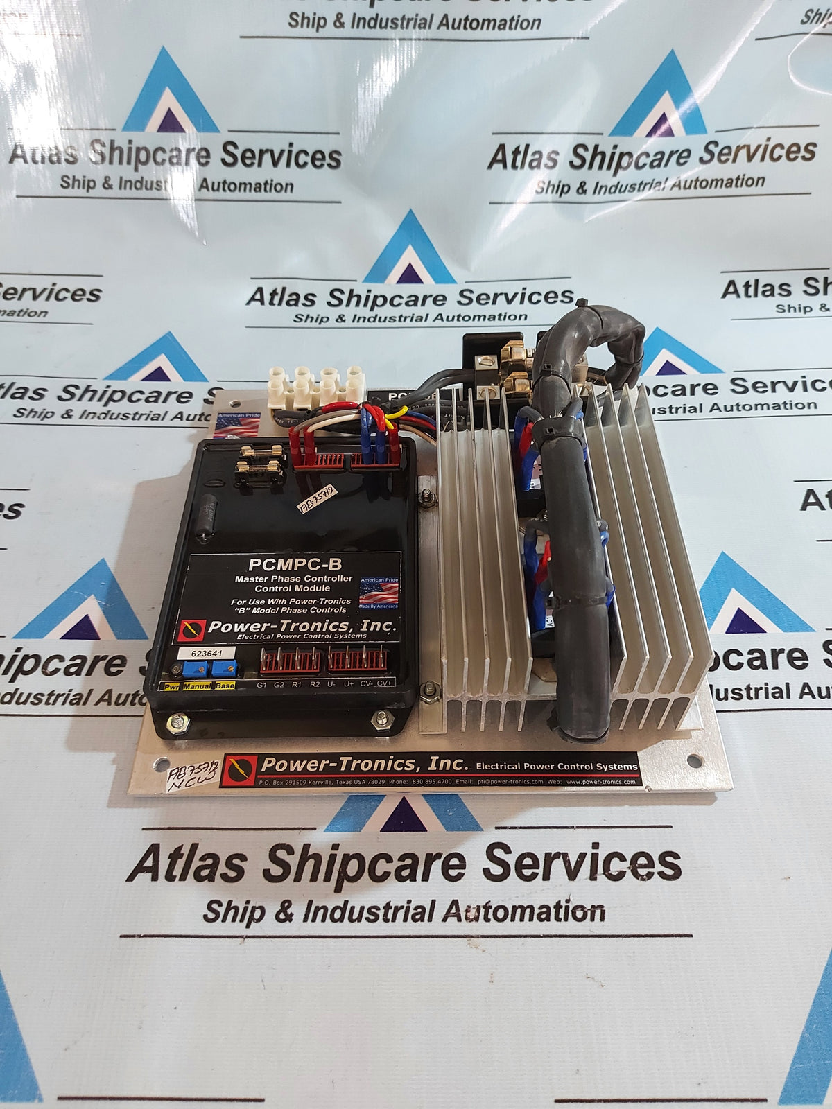 POWER-TRONICS PCMPC-B MASTER PHASE CONTROLLER CONTROL MODULE – Atlas ...