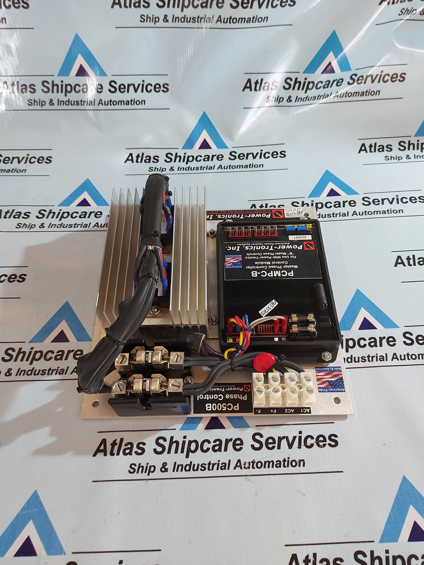 POWER-TRONICS PCMPC-B MASTER PHASE CONTROLLER CONTROL MODULE