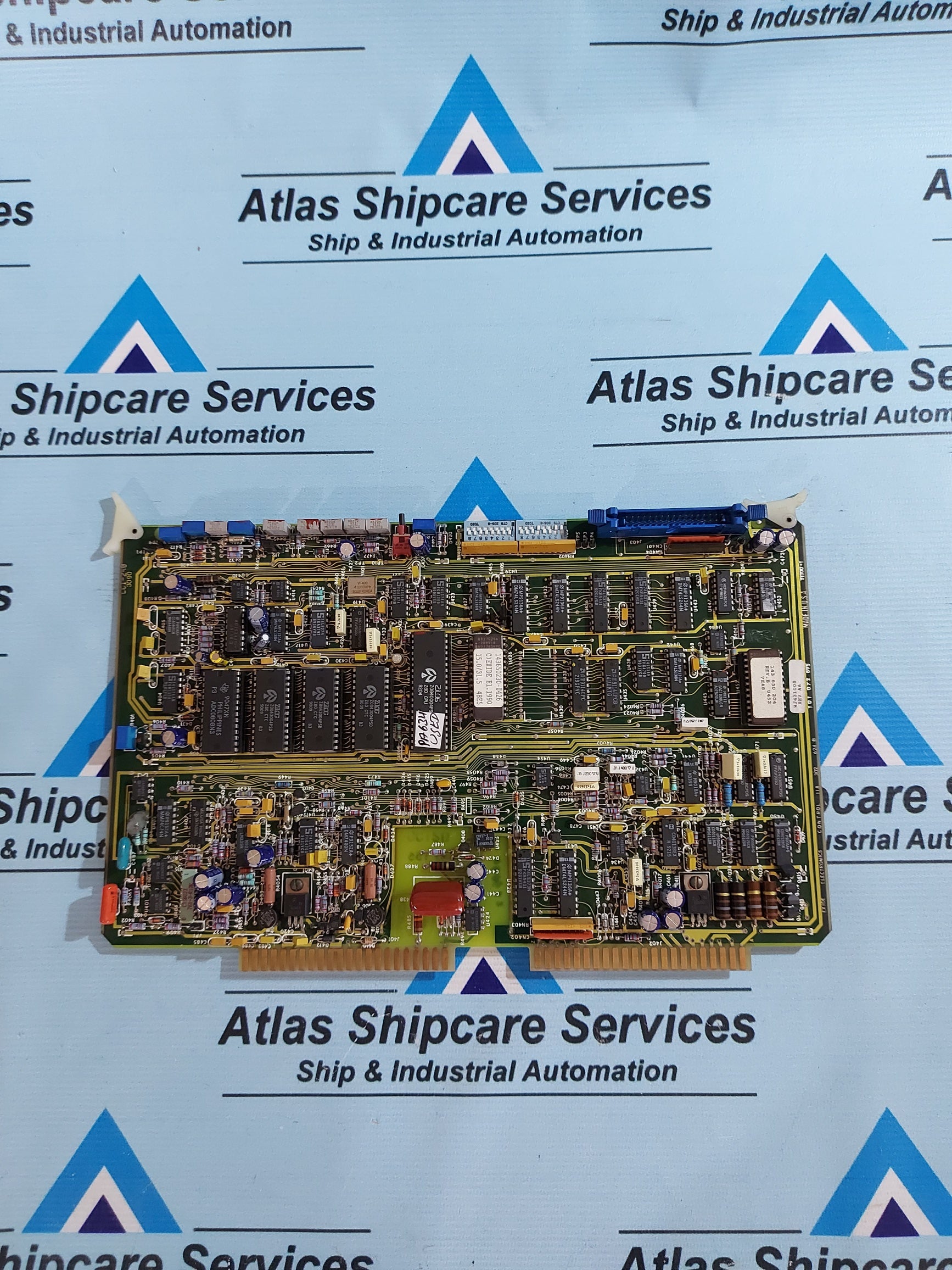 POWERWARE/EXIDE 101072695 118302624 REV.B ELECTRONIC CONTROL PCB CARD ...