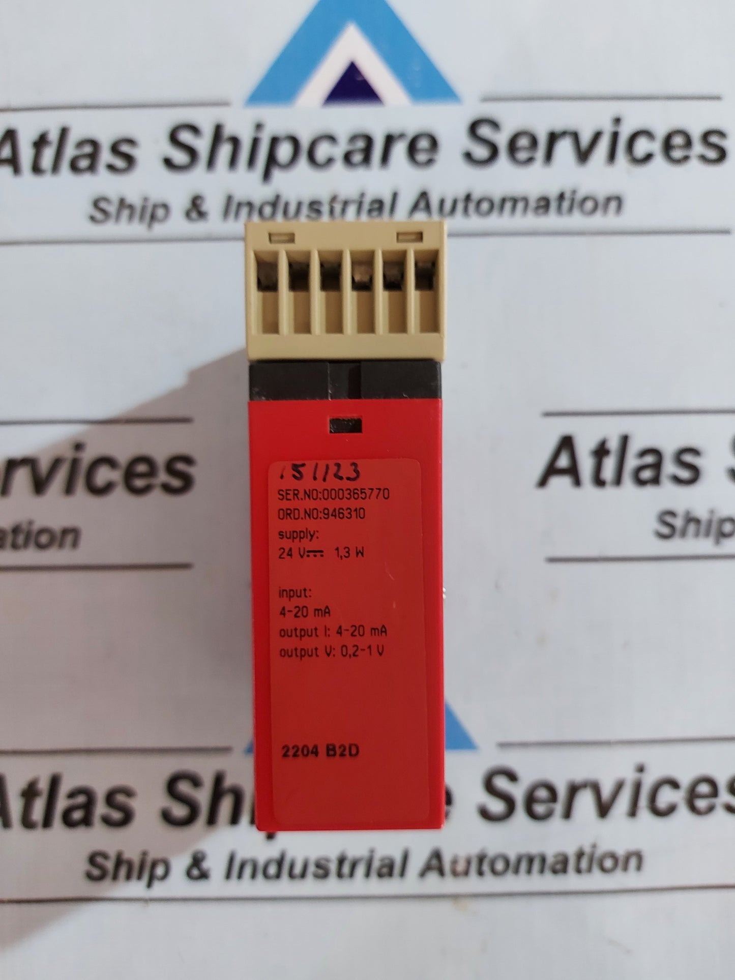 PR ELECTRONICS 2204 ISOLATION AMPLIFIER