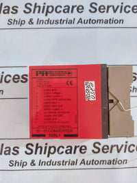 PR ELECTRONICS 2255.1 F/I - F/F CONVERTER