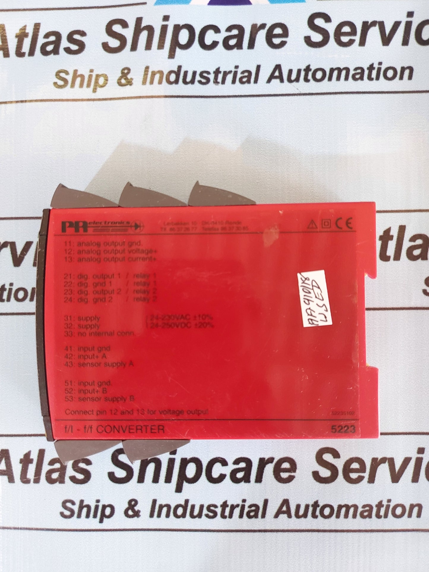 PR ELECTRONICS 5223 PROGRAMMABLE F/I - F/F CONVERTER
