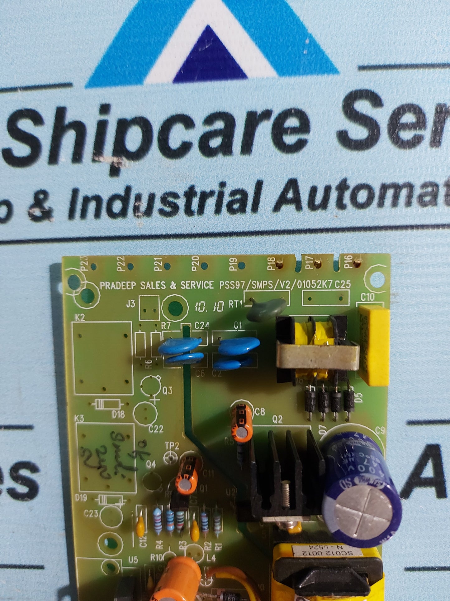 PRADEEP PSS97/SMPS/V2/01052K7 PCB CARD