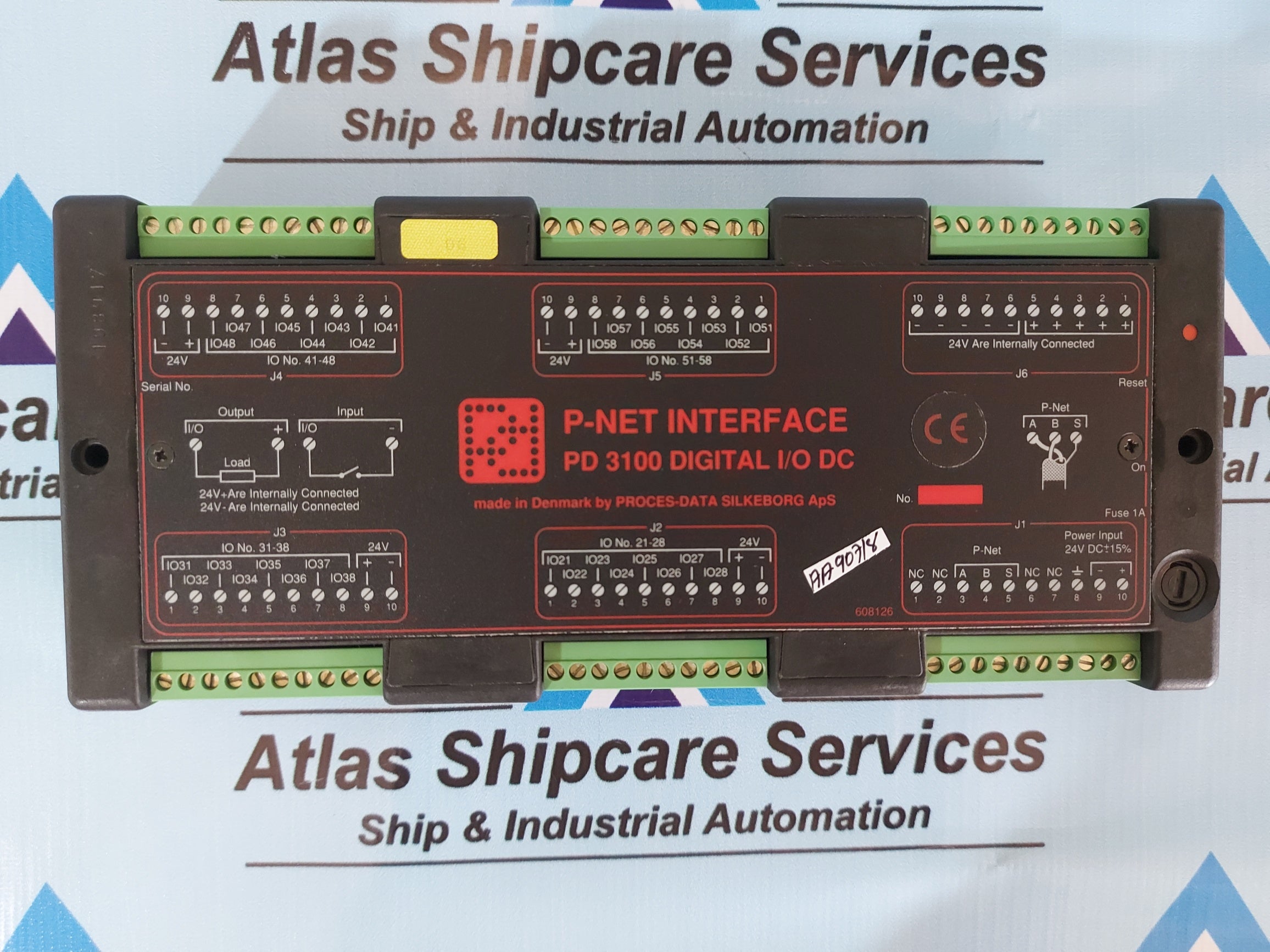 PROCES-DATA P-NET PD 3100 DIGITAL I/O DC INTERFACE MODULE