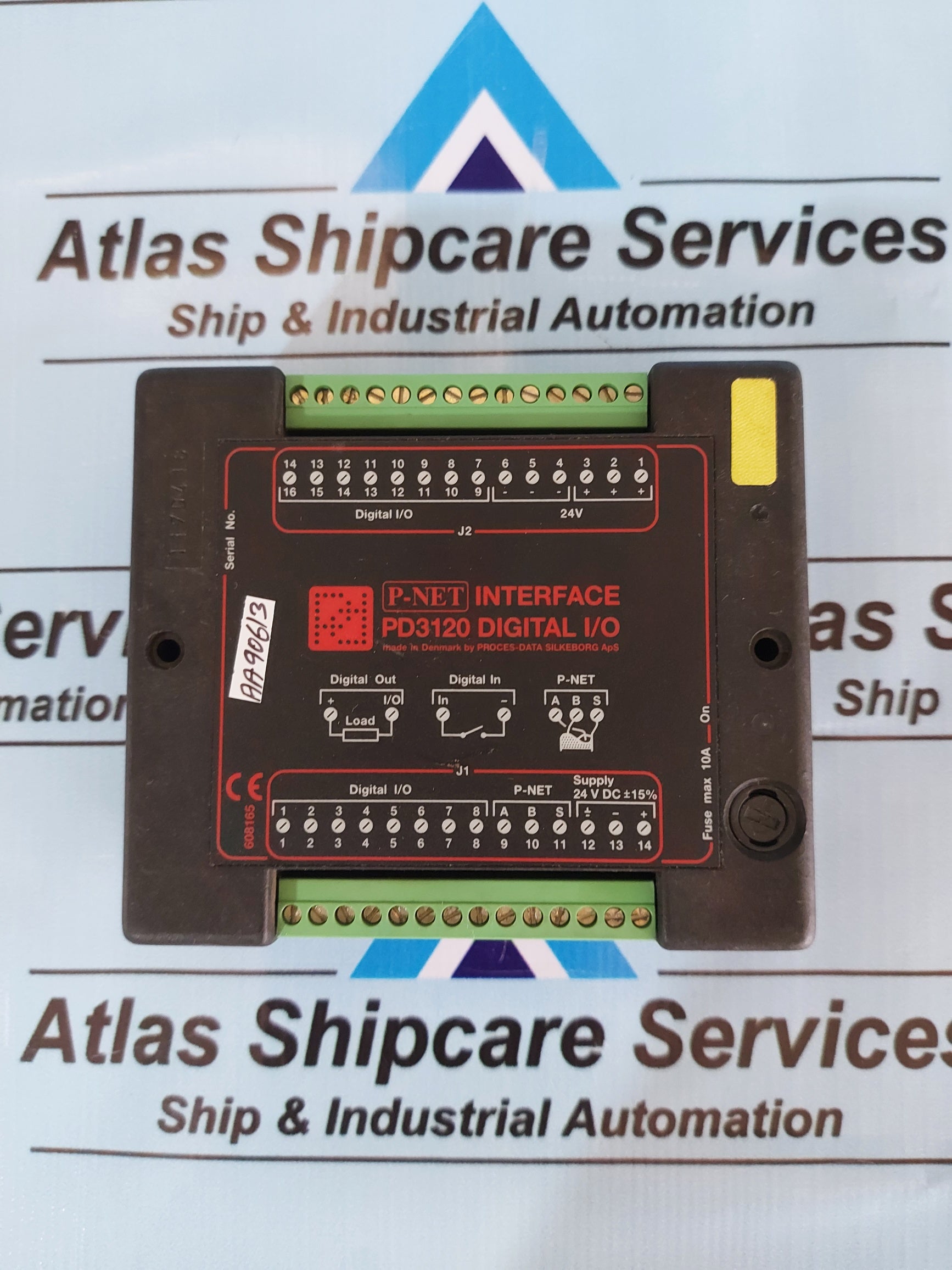 PROCES-DATA P-NET PD3120 DIGITAL I/O INTERFACE MODULE