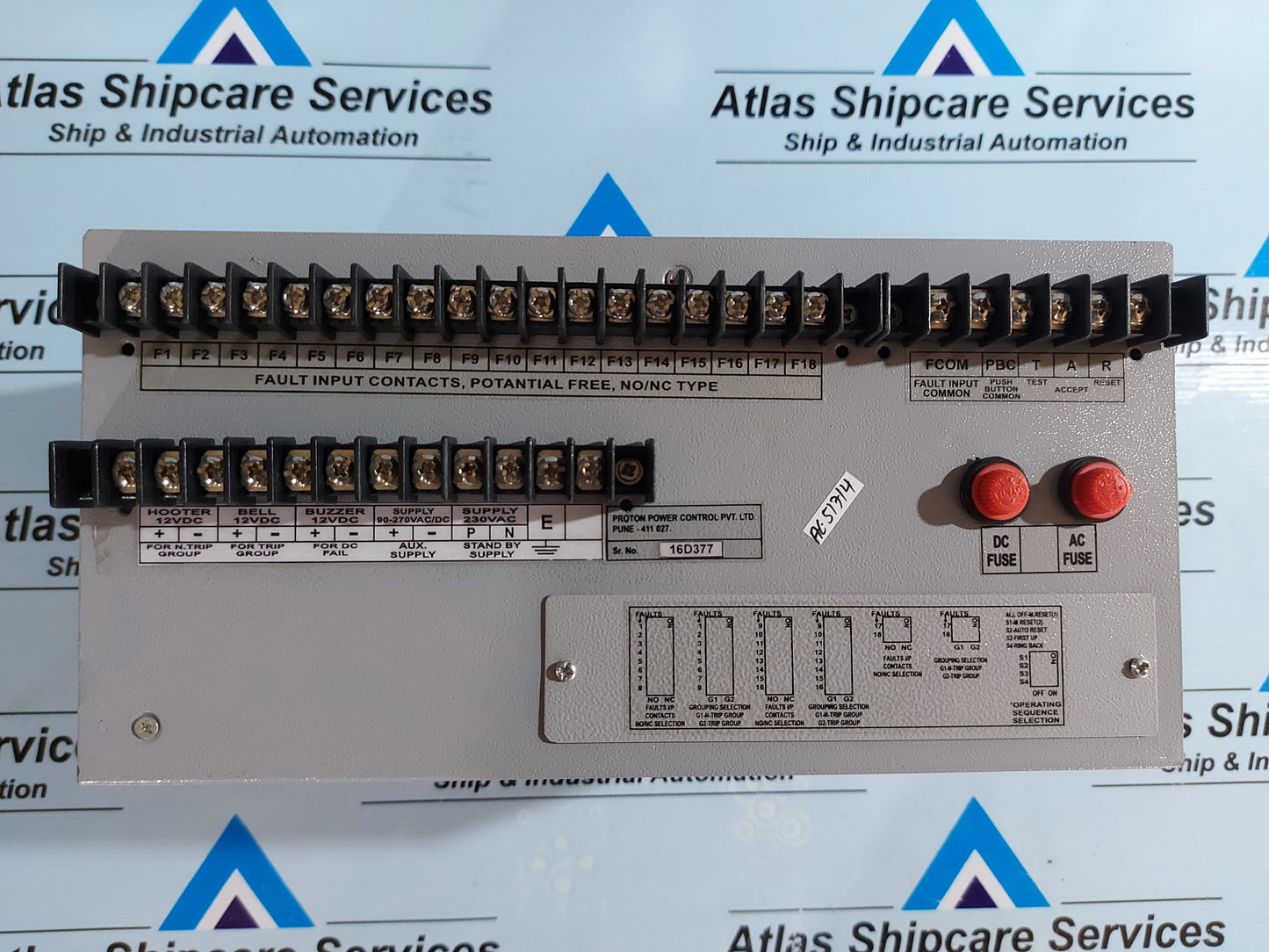 PROTON POWER CONTROL 3x6N ALARM ANNUNCIATOR