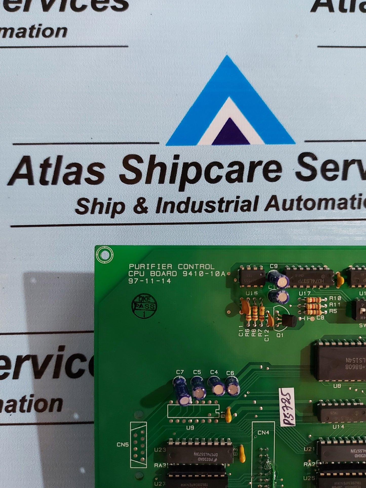 PURIFIER CONTROL 9410-10A CPU BOARD