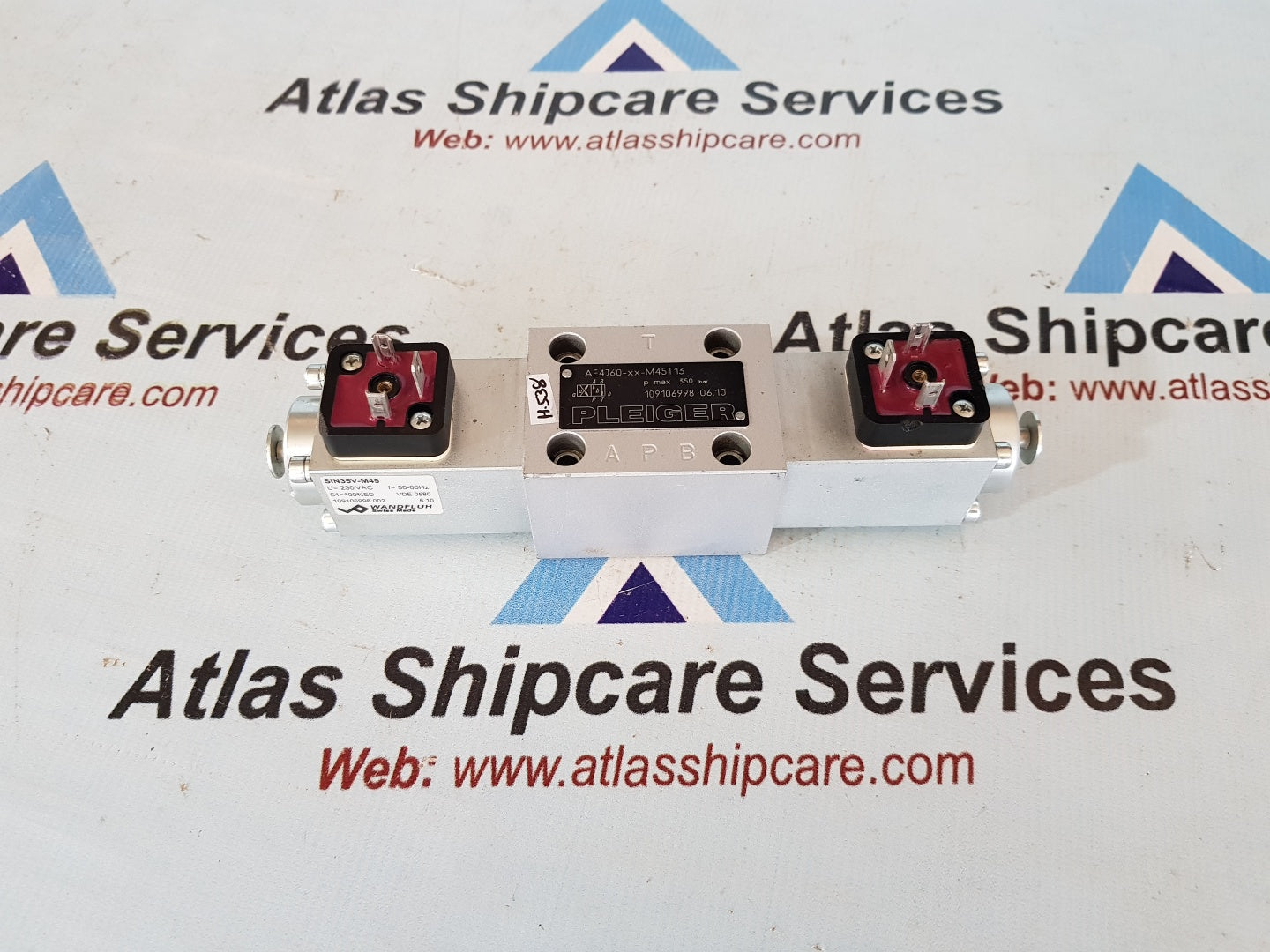 Pleiger AE4J60-xx-M45T13 Solenoid Valve H538