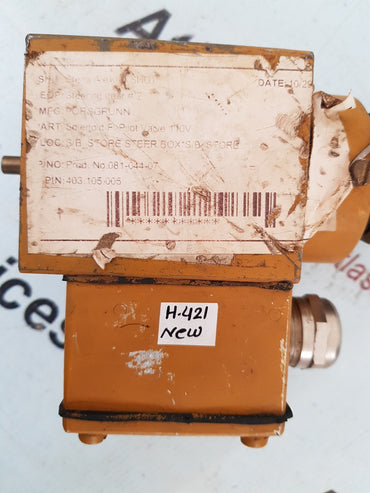 Porsgrunn  Steering Gear Pilot Valve Coil 110V H421