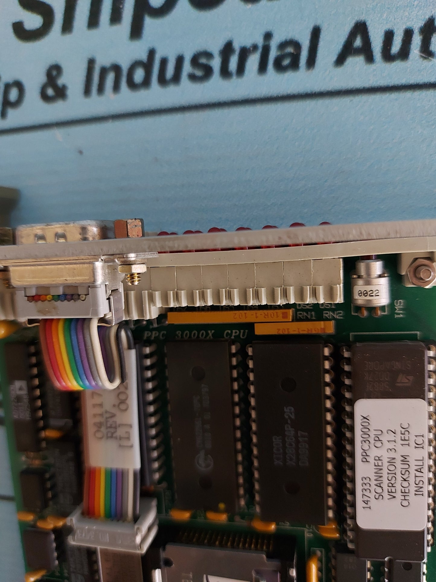 QUAD TECH-QTI 52190 PPC 3000X CPU BOARD