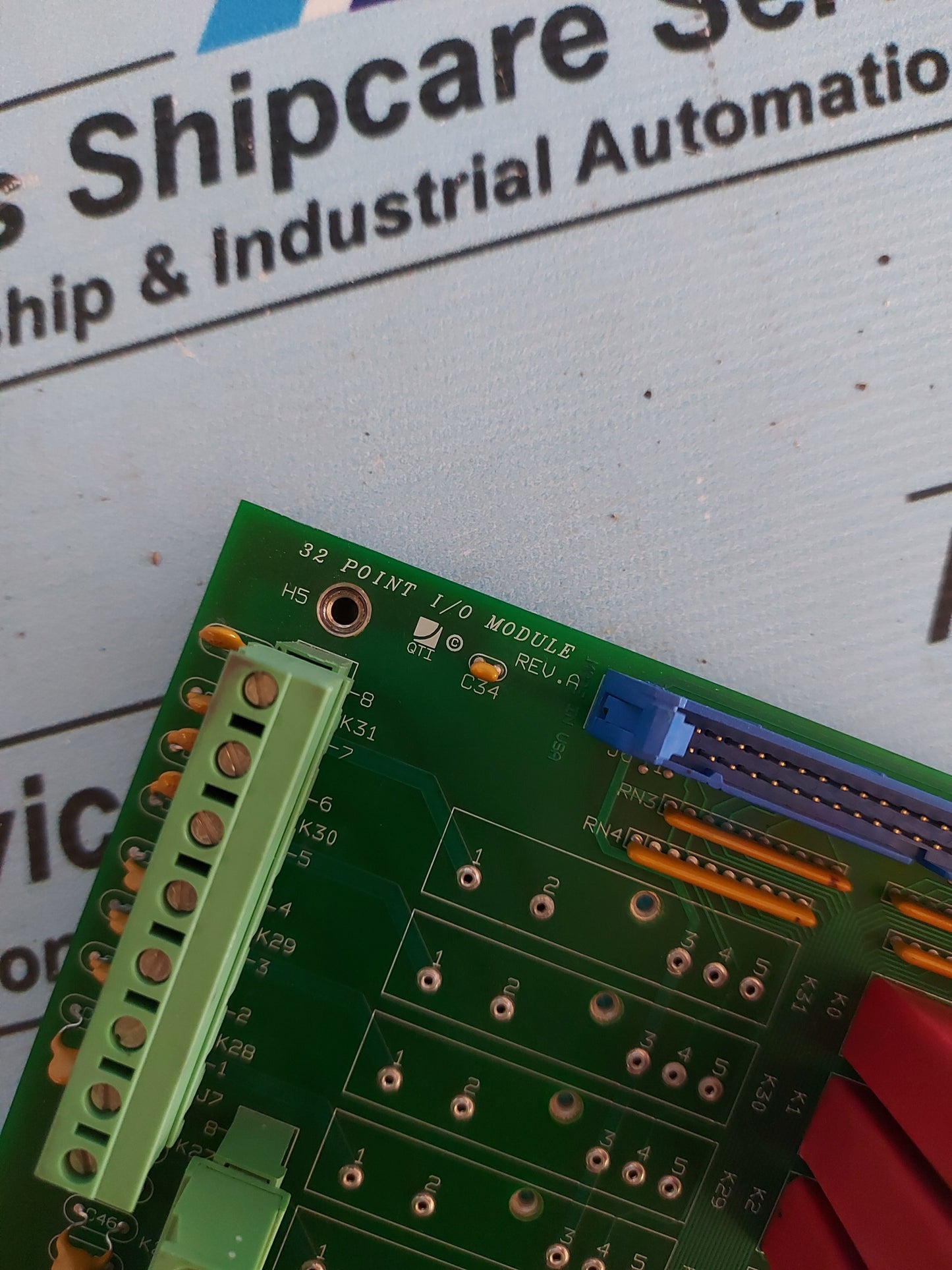 QUAD TECH QTI 64899 32 POINT I/O MODULE