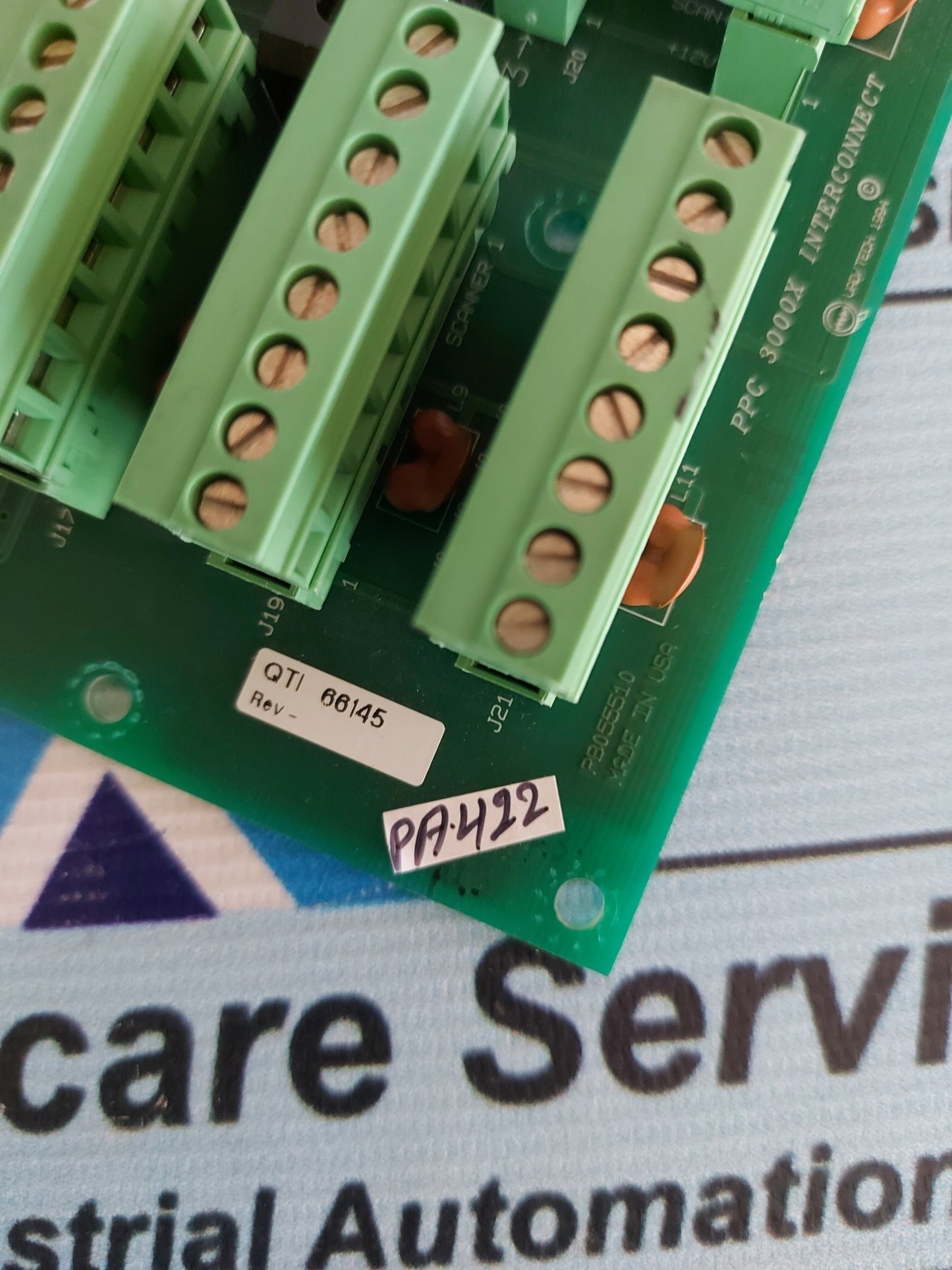 QUAD TECH-QTI 66145 PPC 3000X INTERCONNECT BOARD