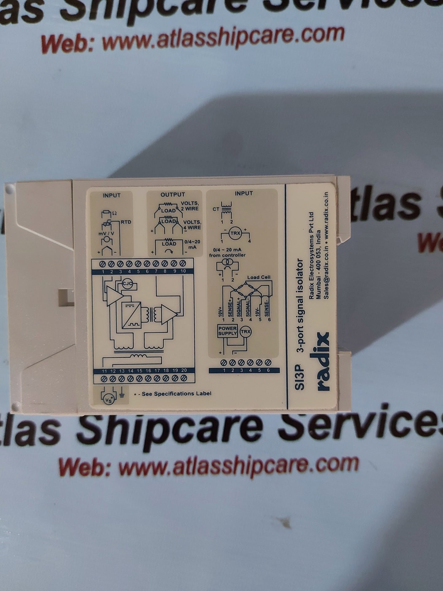 RADIX SI3P 3-PORT SIGNAL ISOLATOR