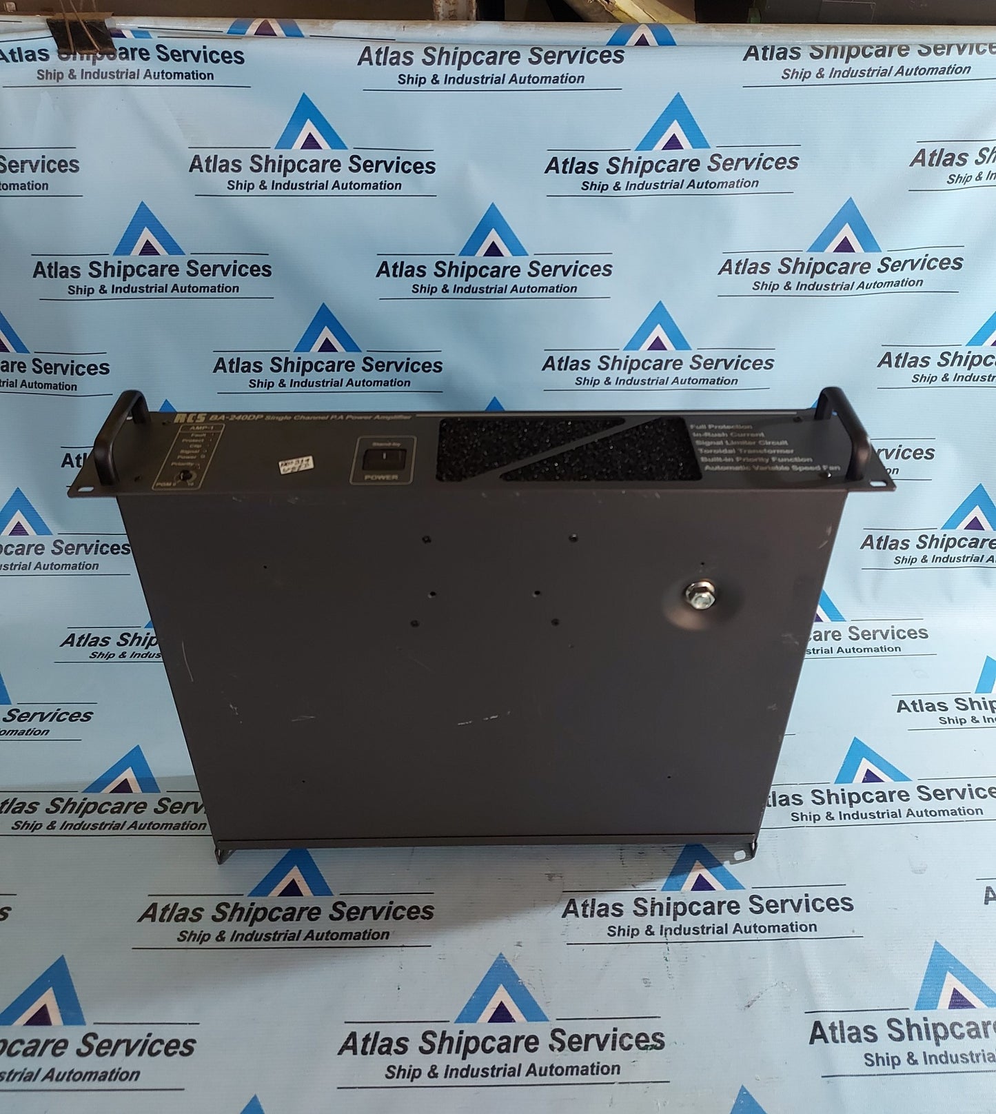 RCS BA-240DP SINGLE CHANNEL P.A POWER AMPLIFIER AG319