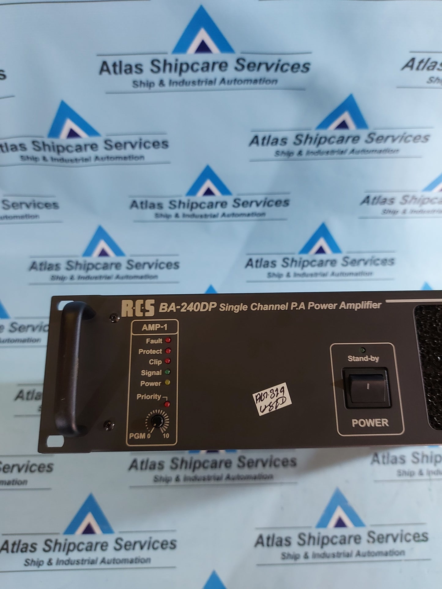 RCS BA-240DP SINGLE CHANNEL P.A POWER AMPLIFIER AG319