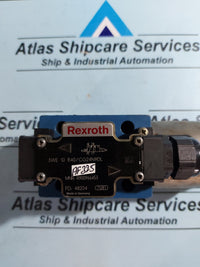REXROTH 3WE 10 B40/CG24N9DL DIRECTIONAL CONTROL SOLENOID VALVE
