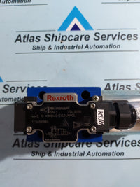 REXROTH 4WE 10 X10B24/CG24N9DL SOLENOID OPERATED DIRECTIONAL SPOOL VALVE