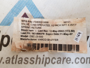 REXROTH PD40031 0898 PILOTAIR VALVE